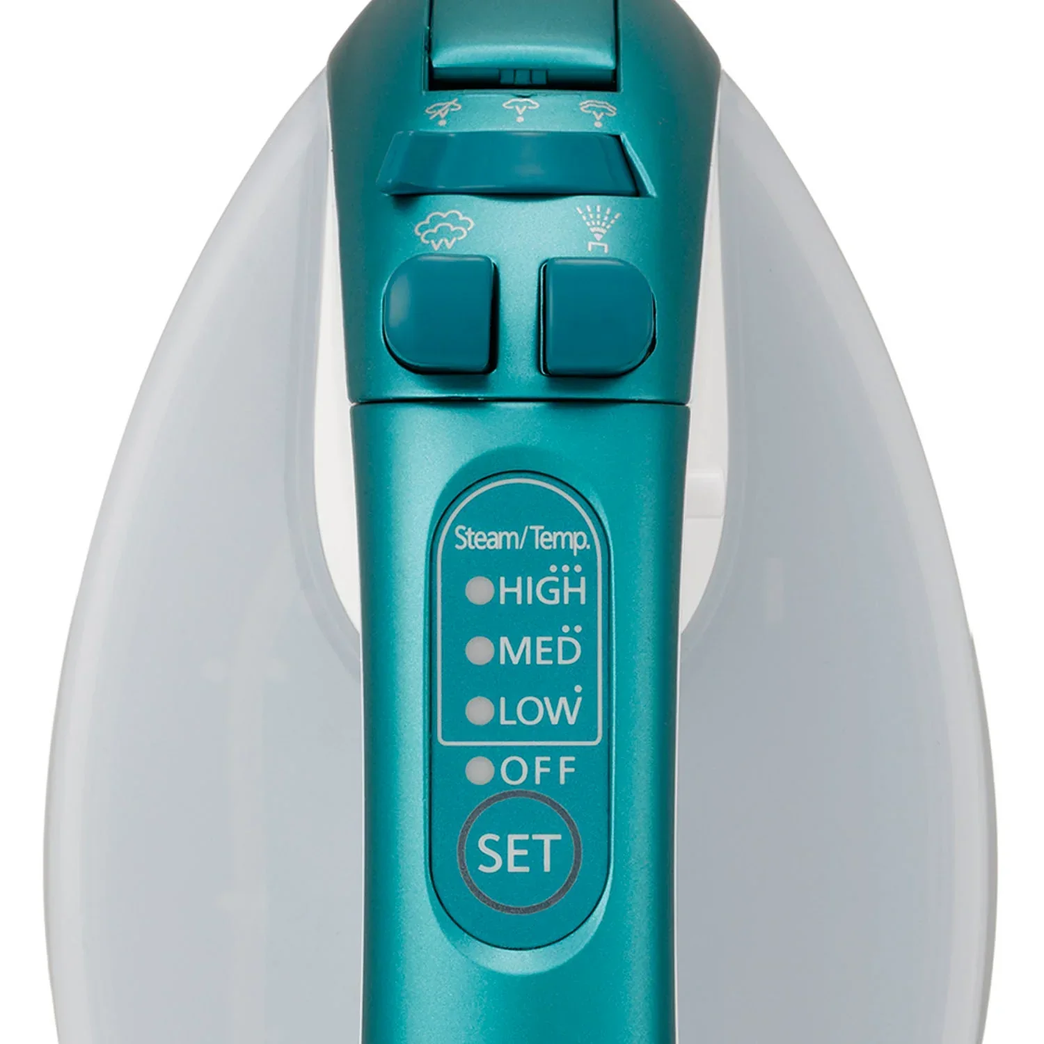 Cordless Steam/Dry Iron, 1500W Precise Stainless Plate