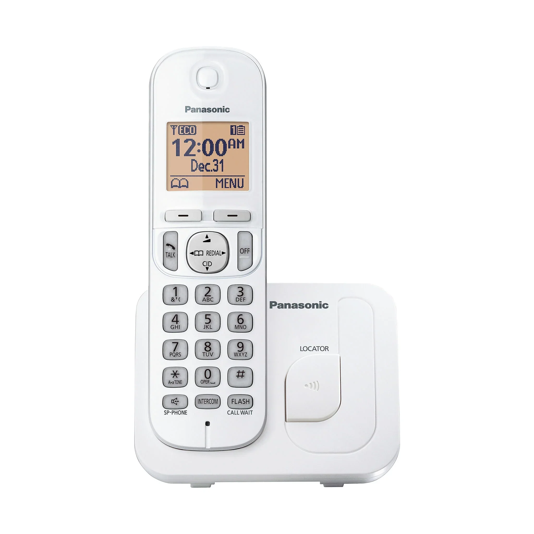 Cordless Phone, 1.6" Backlit Display, Call Block - KX-TGC20x Series