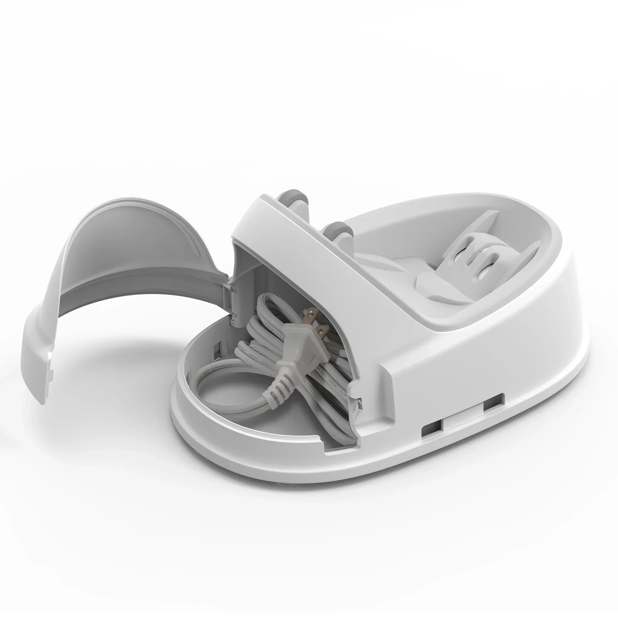Cordless Lightweight Steam/Dry Iron, 1400W Non Stick Plate