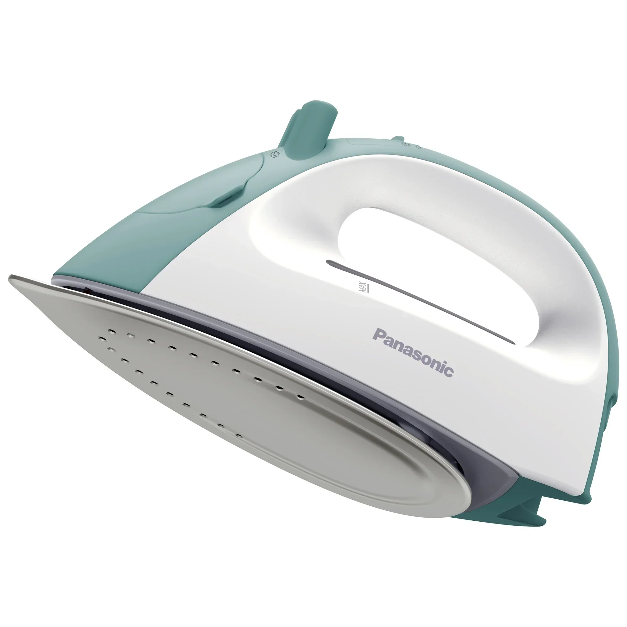 Cordless Lightweight Steam/Dry Iron, 1400W Non Stick Plate
