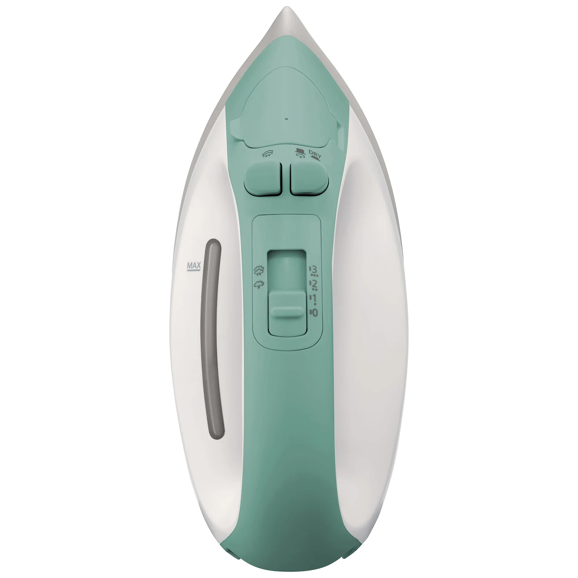 Cordless Lightweight Steam/Dry Iron, 1400W Non Stick Plate