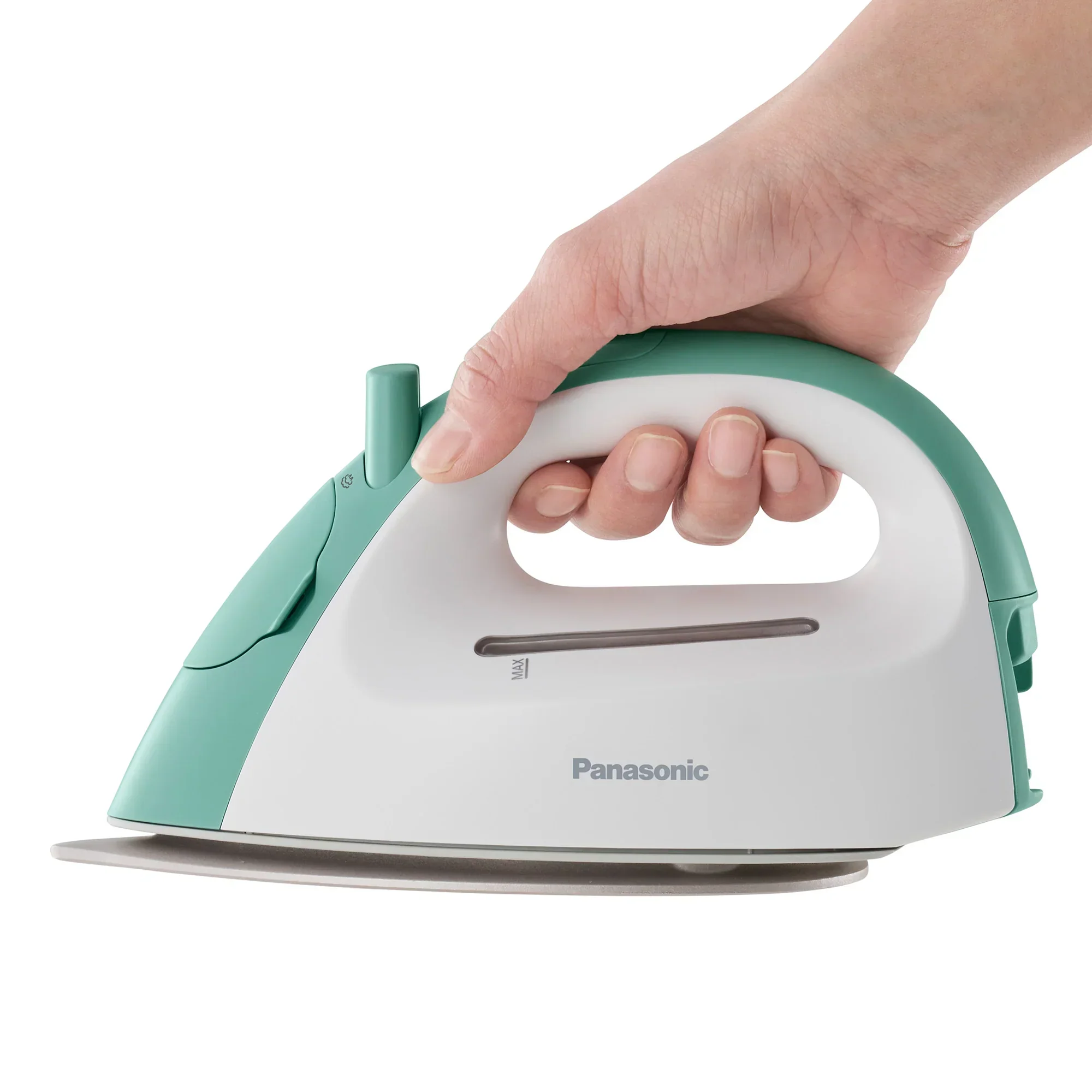 Cordless Lightweight Steam/Dry Iron, 1400W Non Stick Plate