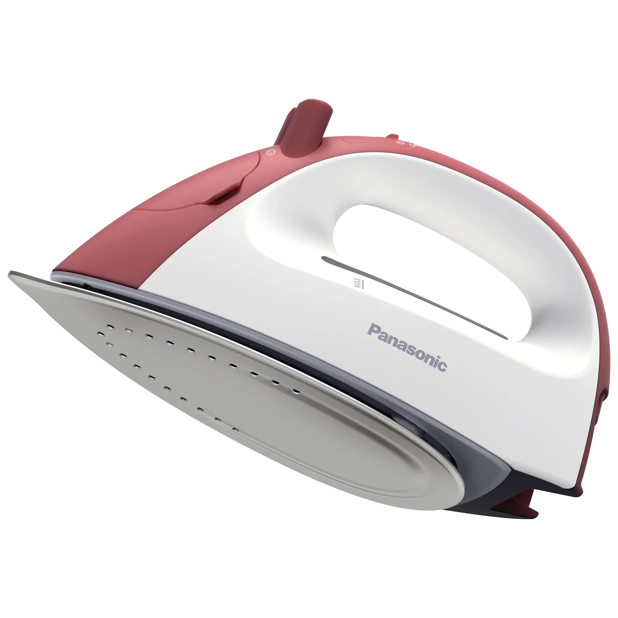 Cordless Lightweight Steam/Dry Iron, 1400W Non Stick Plate