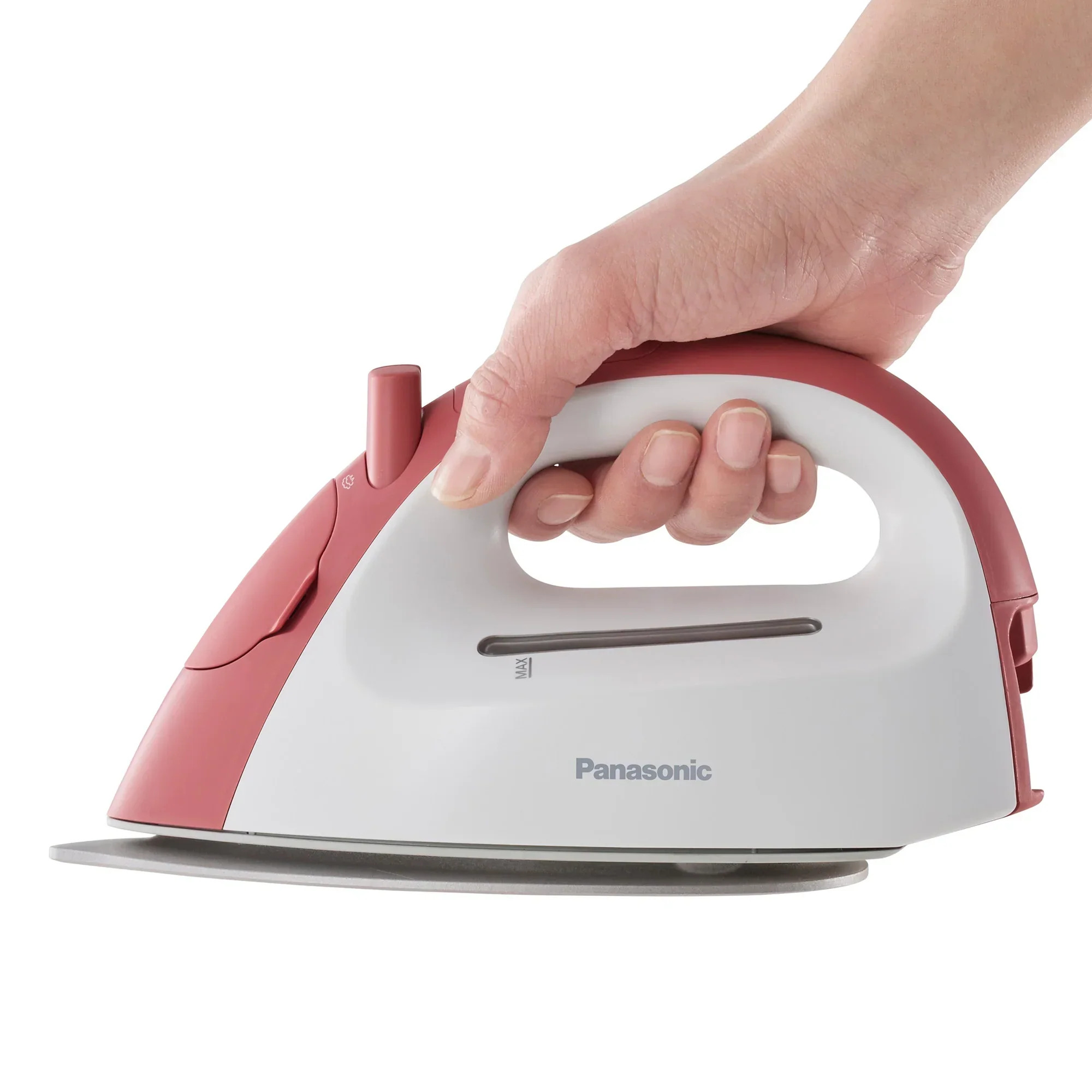 Cordless Lightweight Steam/Dry Iron, 1400W Non Stick Plate