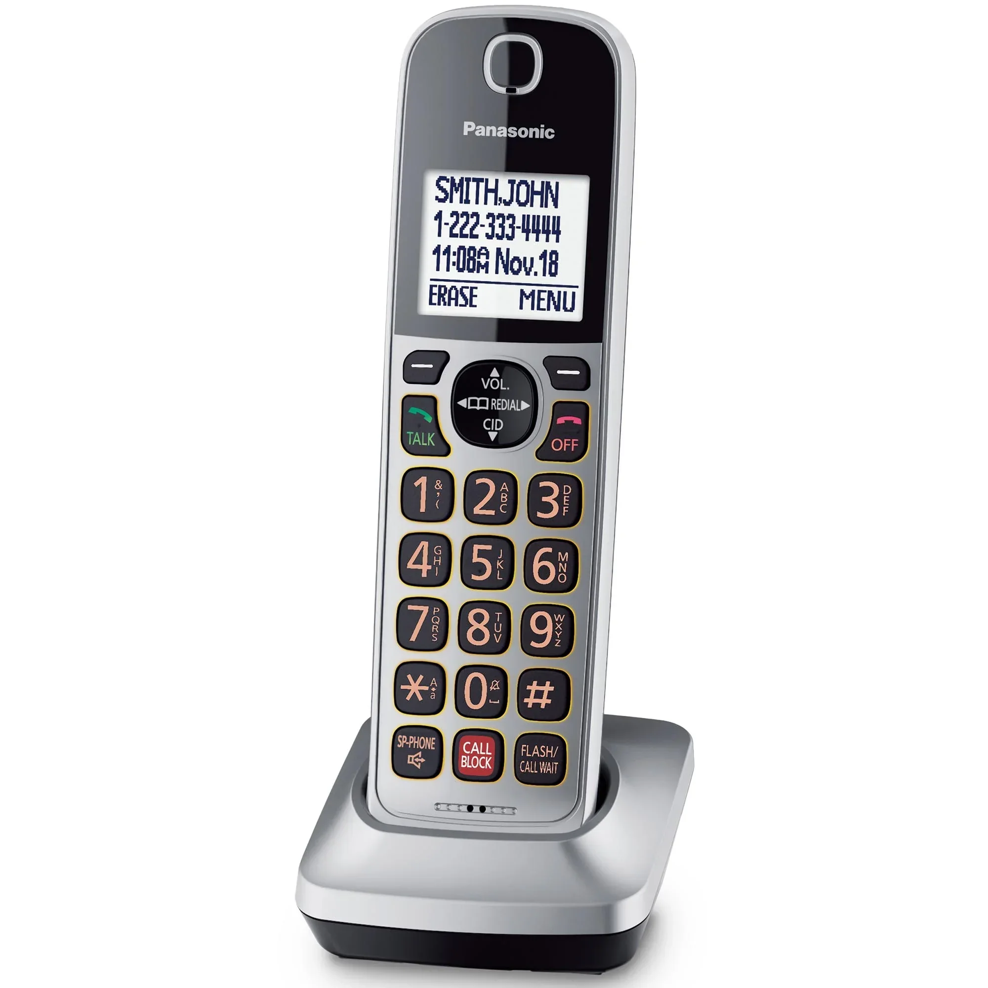 Cordless Phone with Advanced Call Block - KX-TG3824