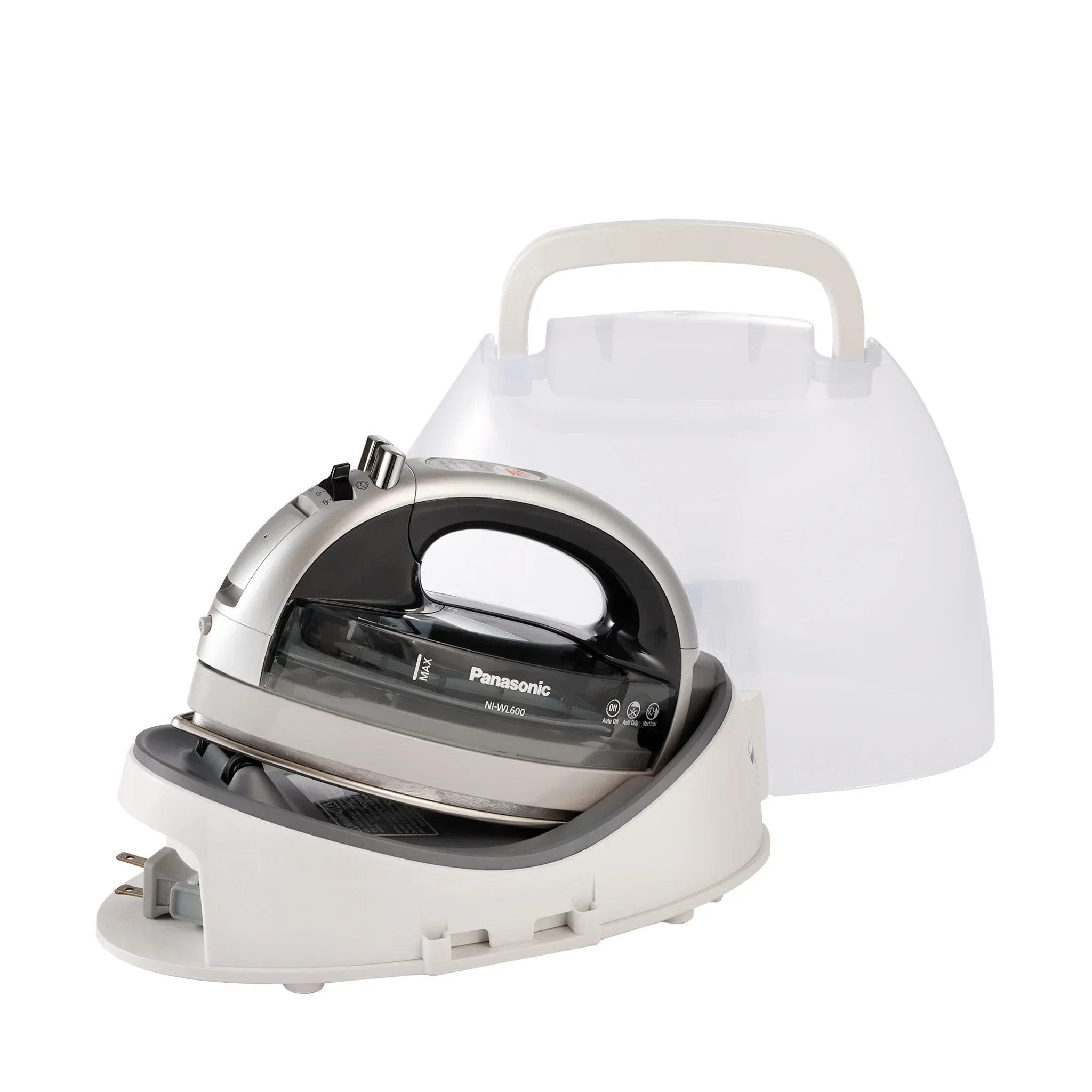 Cordless Steam/Dry Iron 1500W, Stainless Plate