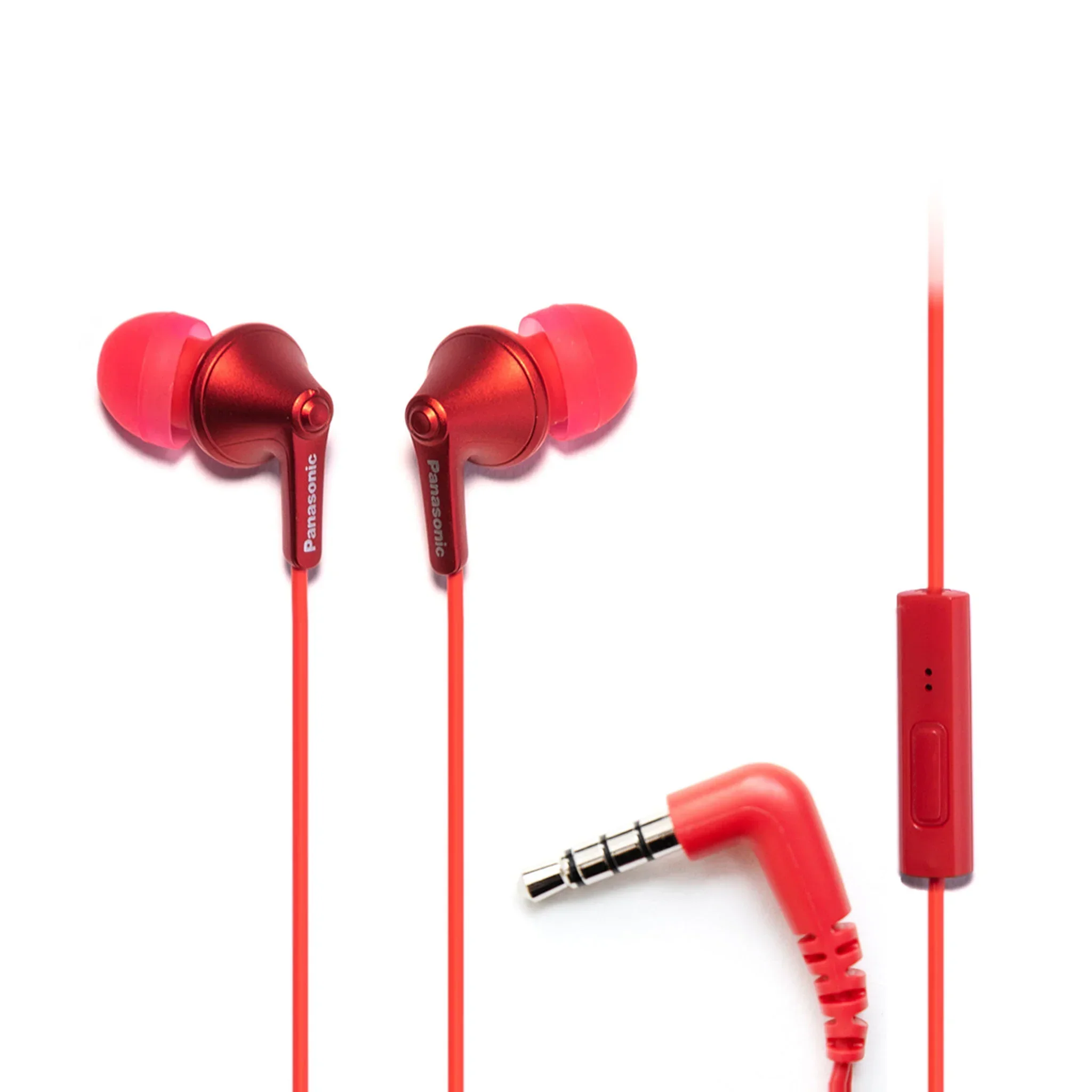 ErgoFit In-Ear Earbud Headphones with Microphone