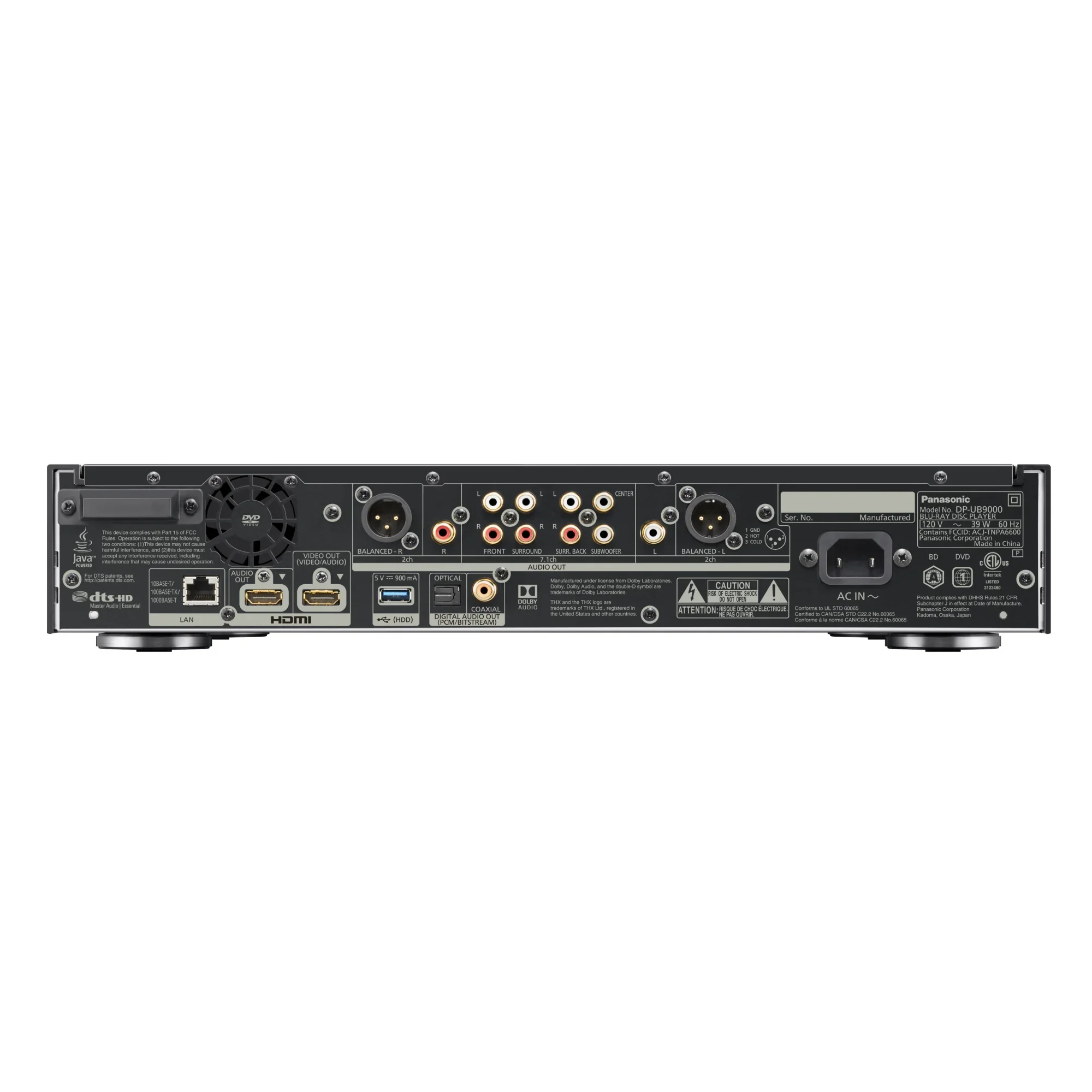 Reference 4K Blu-ray Player, Dolby Vision HD Audio