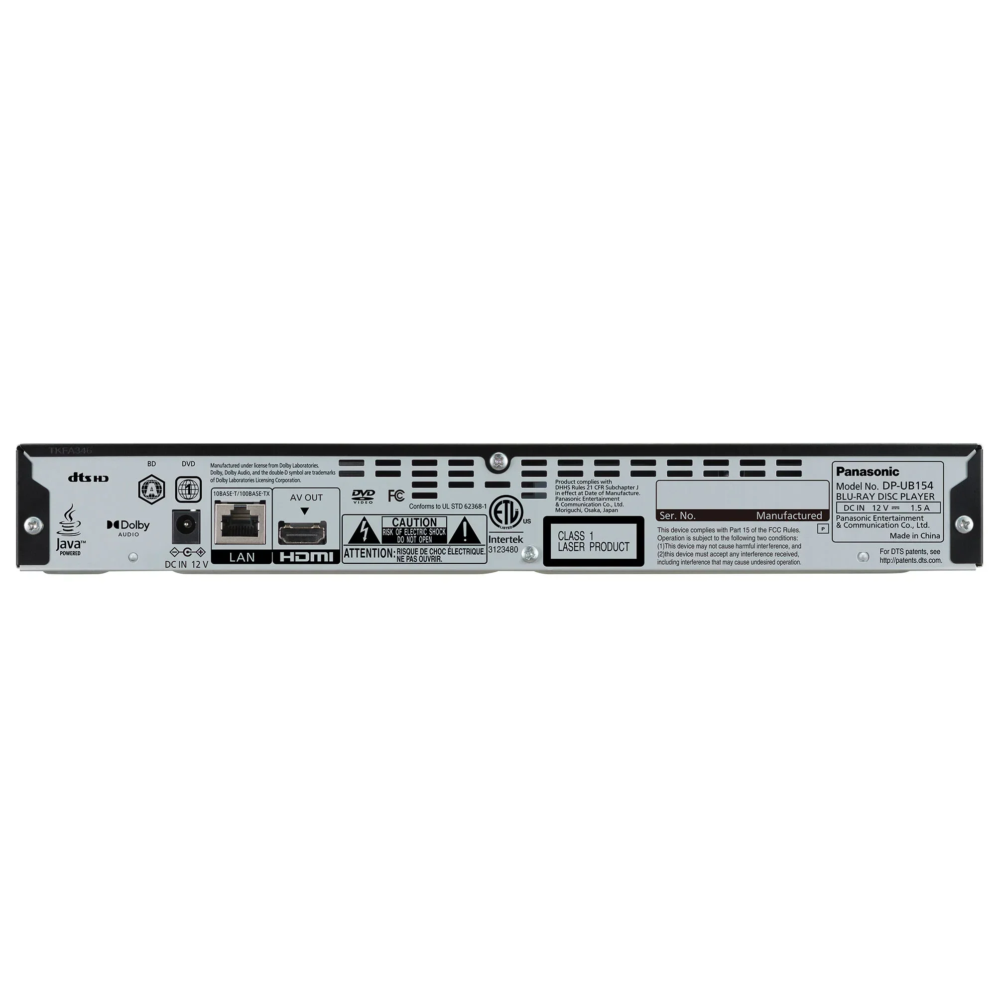 4K Blu-ray Player, HDR10+, Hi-Res Audio