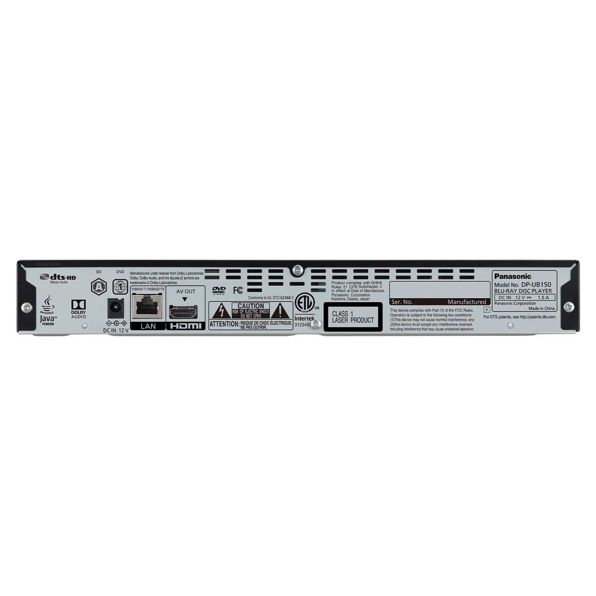 4K Blu-ray Player HDR10+, Hi-Res Audio