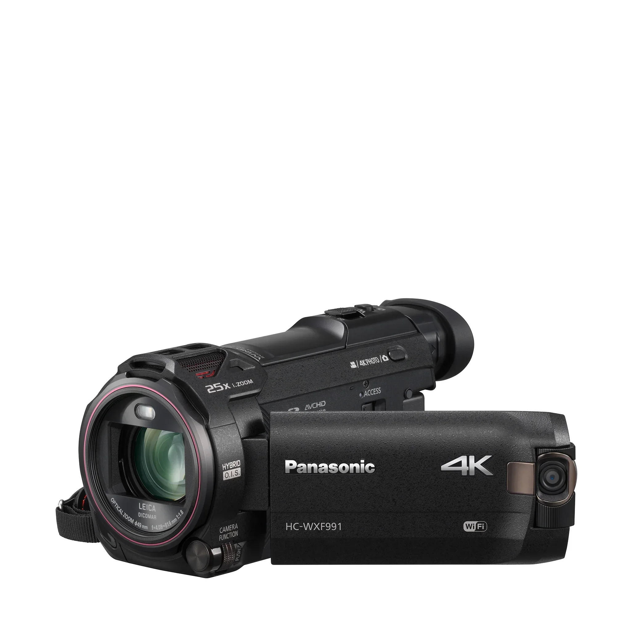 Panasonic 4K Cinema-Like Camcorder 20X Optical Zoom