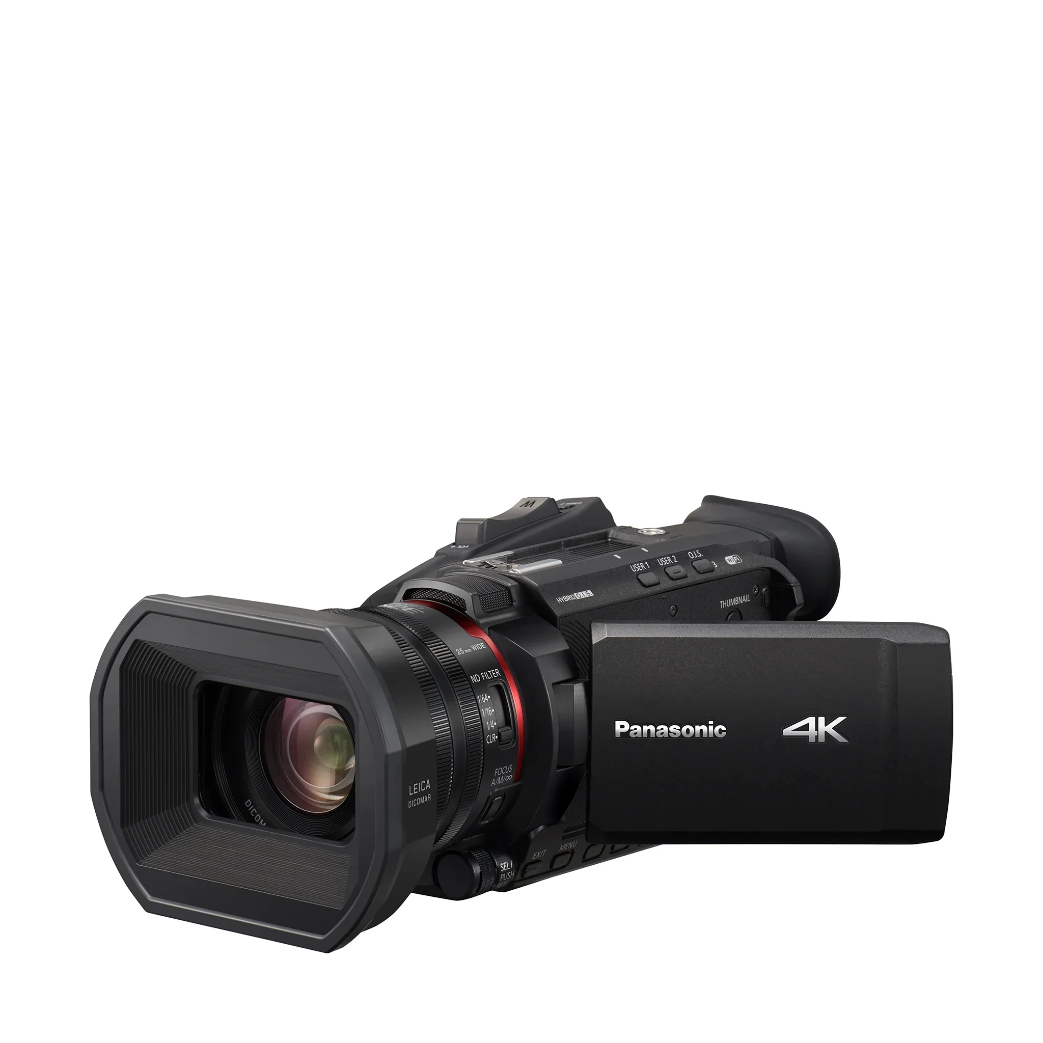 Panasonic 4K Pro Camcorder 24X Optical Zoom, Live Stream