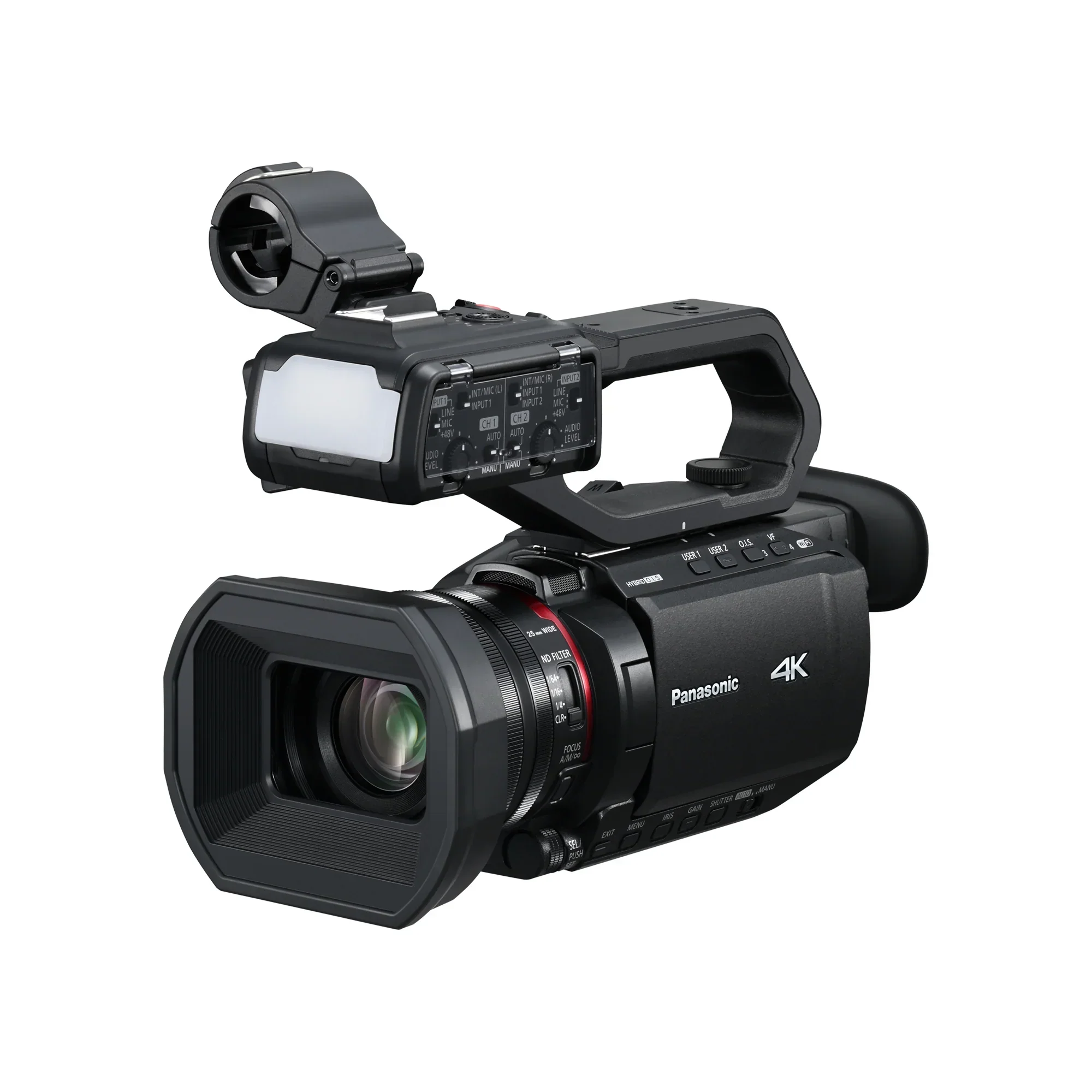 239-panasonic-4k-pro-camcorder-w-24x-optical-zoom-livestream-and-led-video-light-x2100-1.webp Panasonic 4K Pro Camcorder w/ 24X Optical Zoom, Livestream and LED Video Light - X2100
