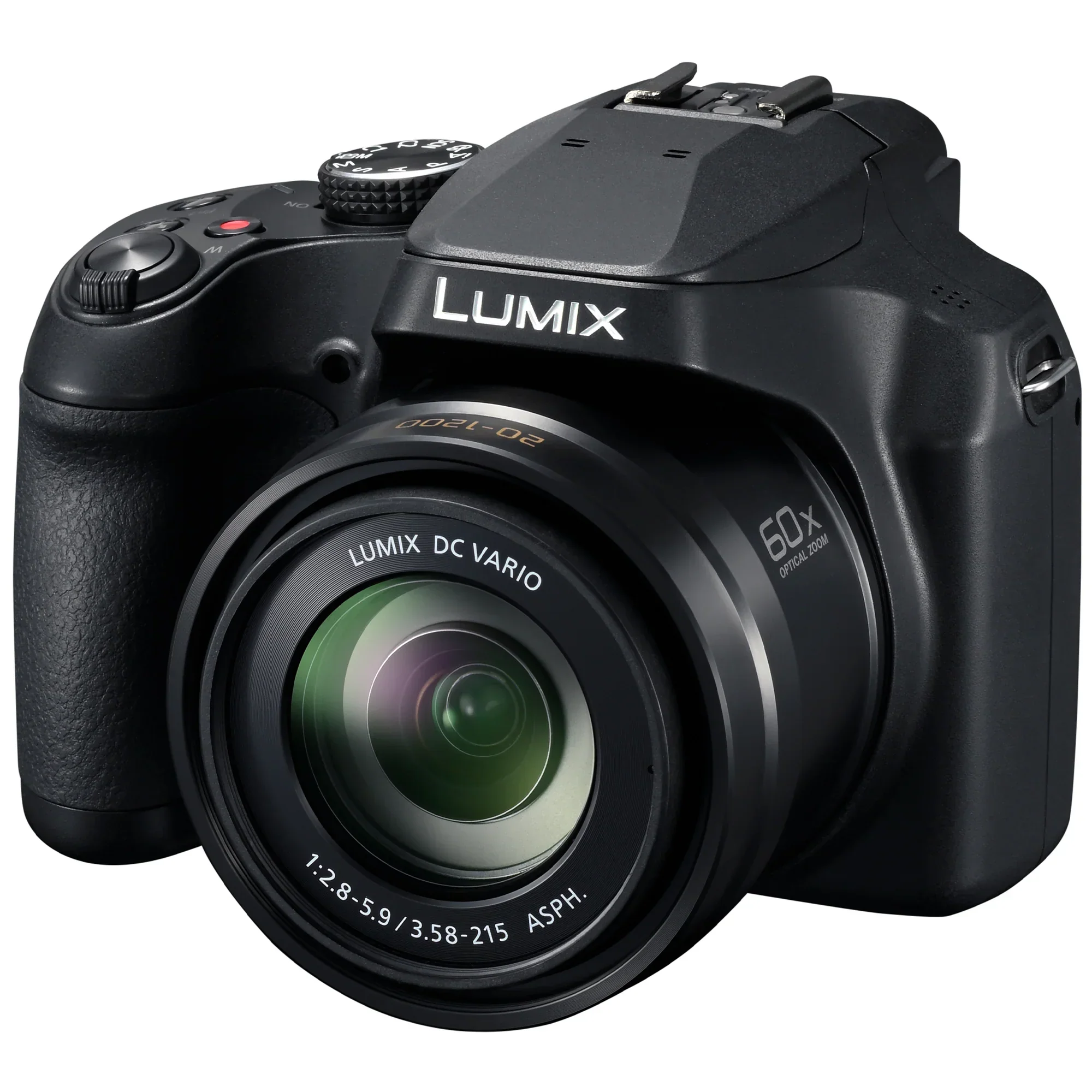 LUMIX FZ80D Compact Camera + 20-1200mm Zoom Lens