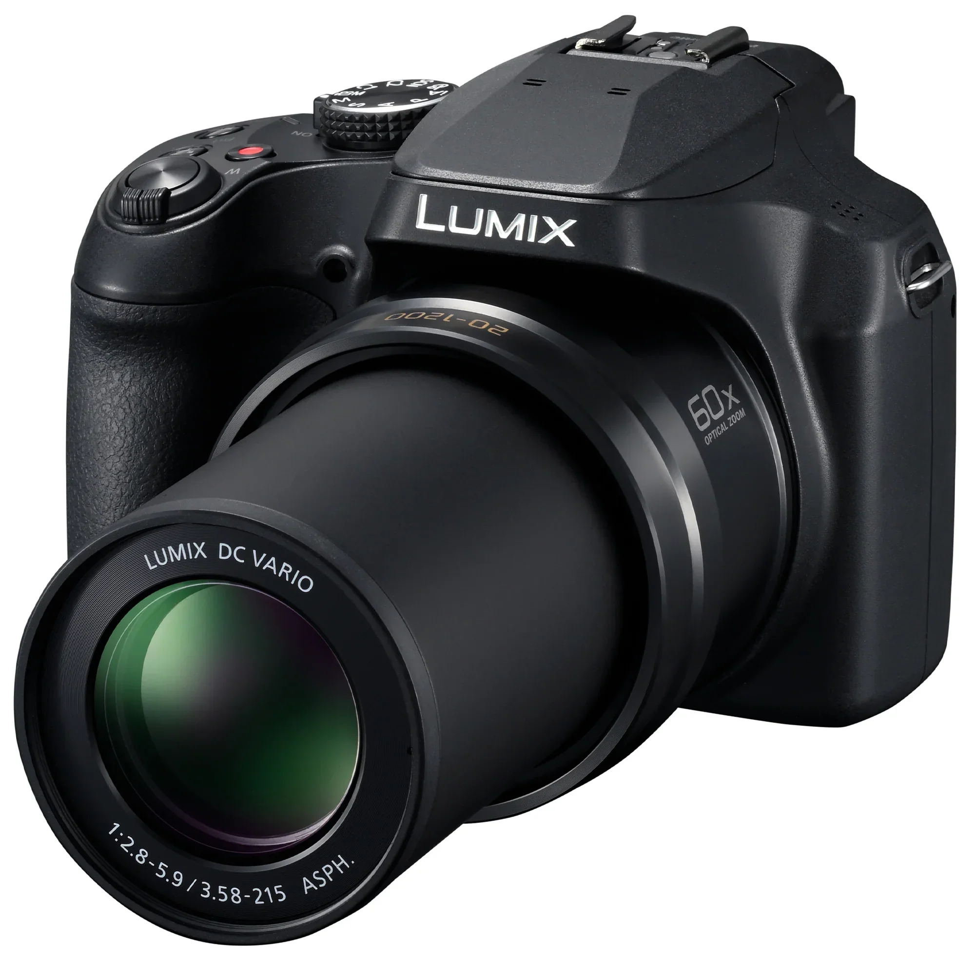 LUMIX FZ80D Compact Camera + 20-1200mm Zoom Lens