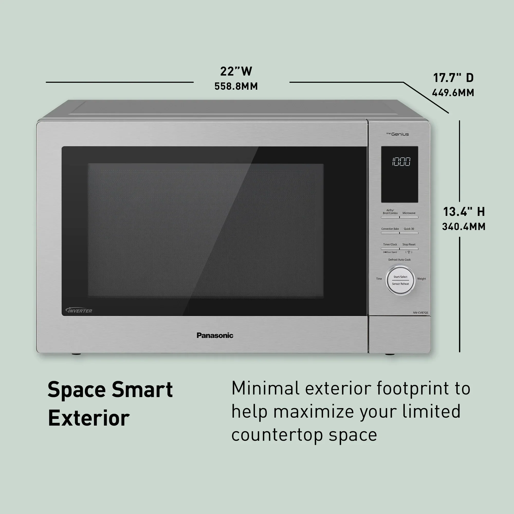 HomeCHEF® Connect 4-in-1 Multi-oven, 1.2 cu. ft., 1000W