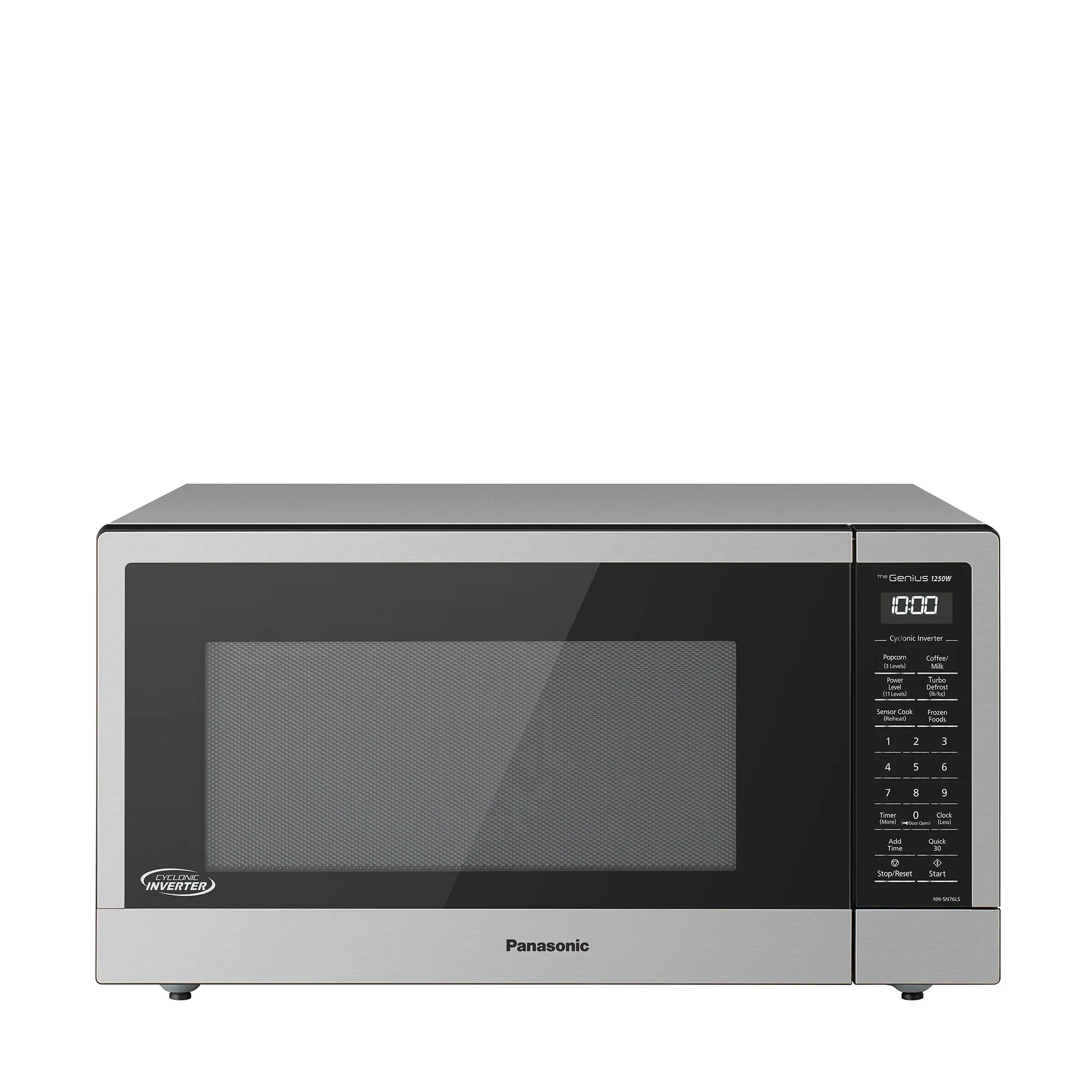 1.6 cu.ft. Cyclonic Wave Inverter Microwave, 1250W -NN-SN76LS