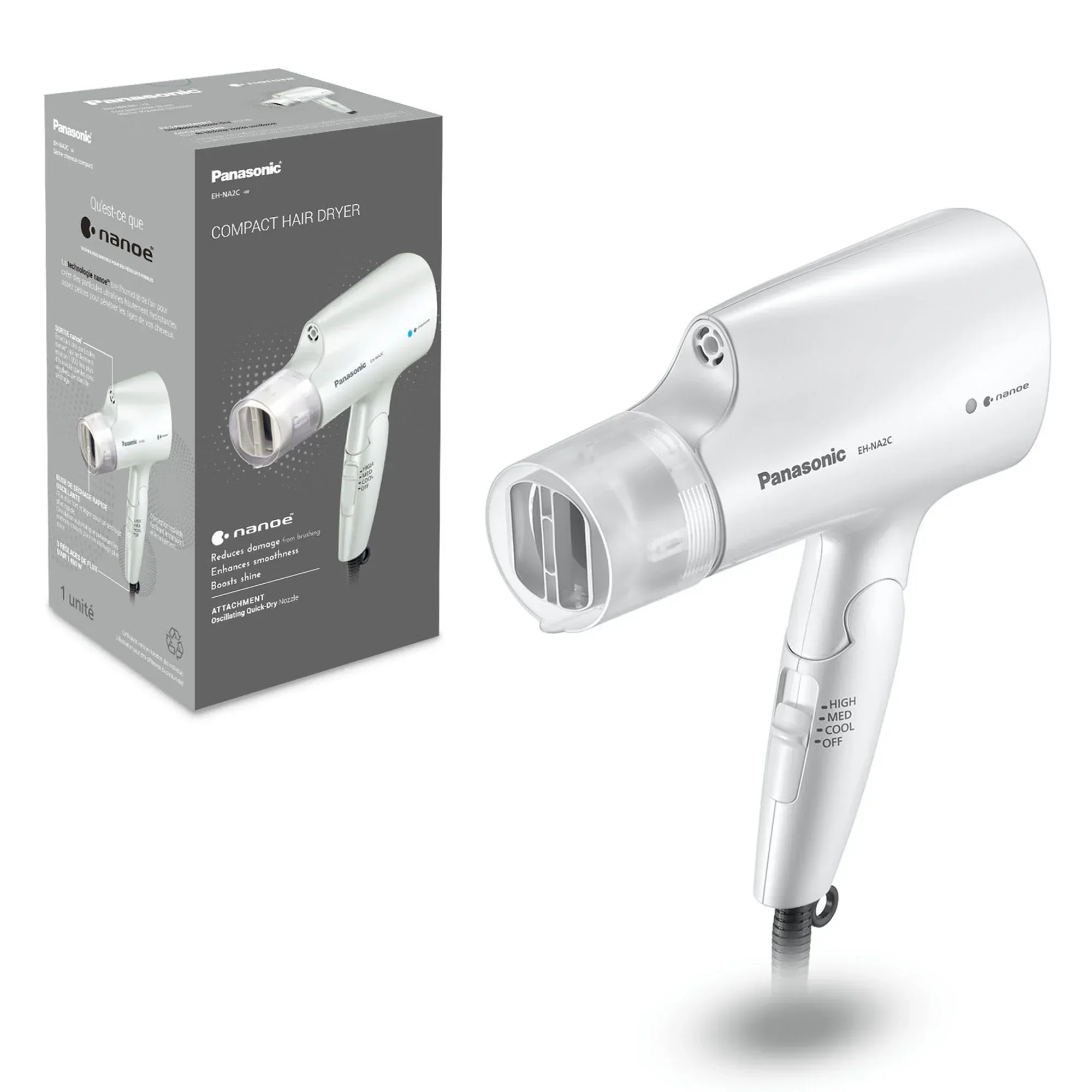 nanoe™ Compact Oscillating Quick-Dry Hair Dryer