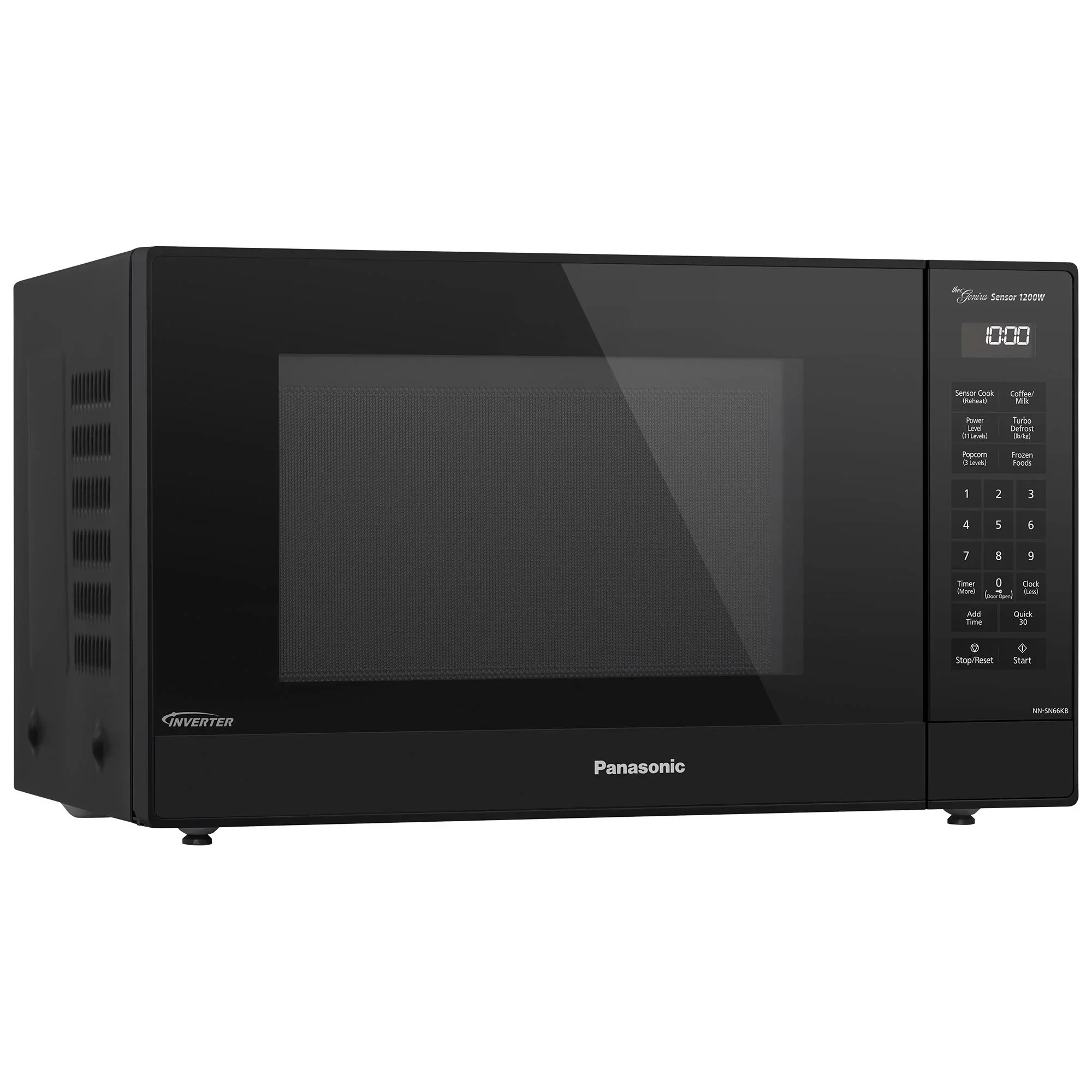 1.2 cu. ft. Genius Sensor Microwave, 1200W - NN-SN66KB