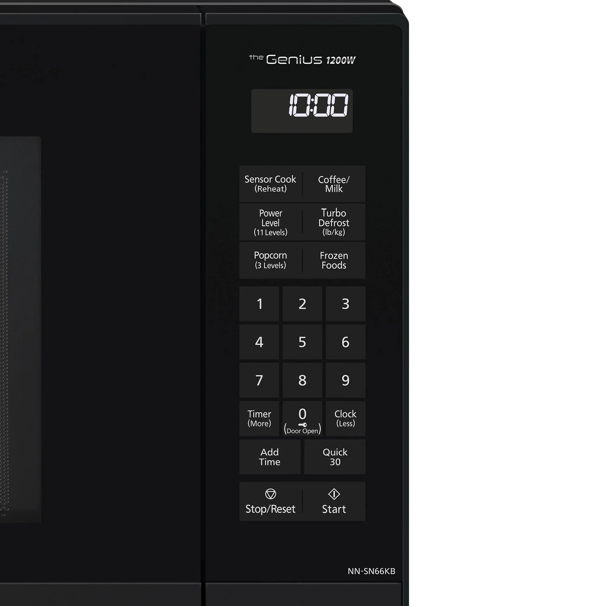 1.2 cu. ft. Genius Sensor Microwave, 1200W - NN-SN66KB