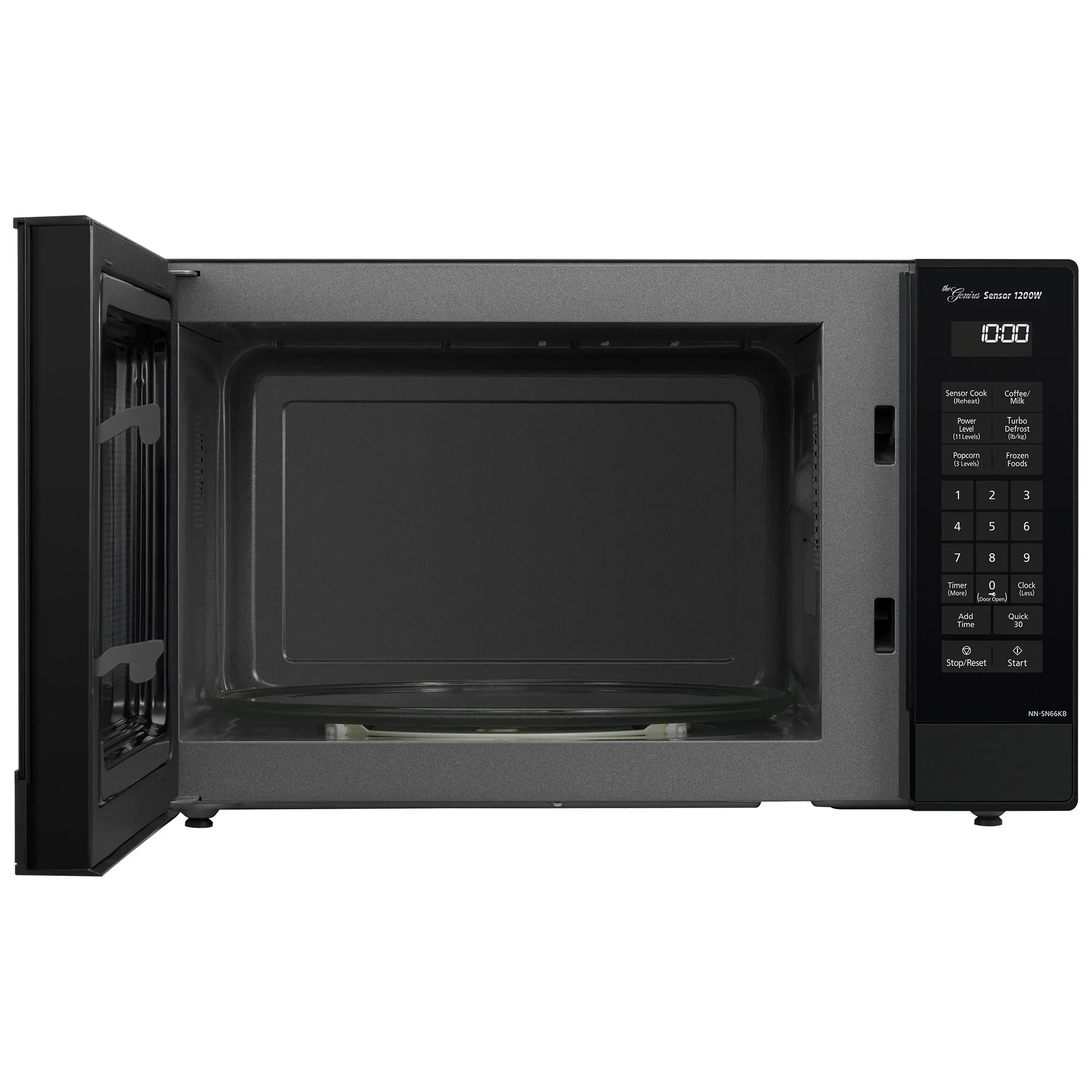 1.2 cu. ft. Genius Sensor Microwave, 1200W - NN-SN66KB