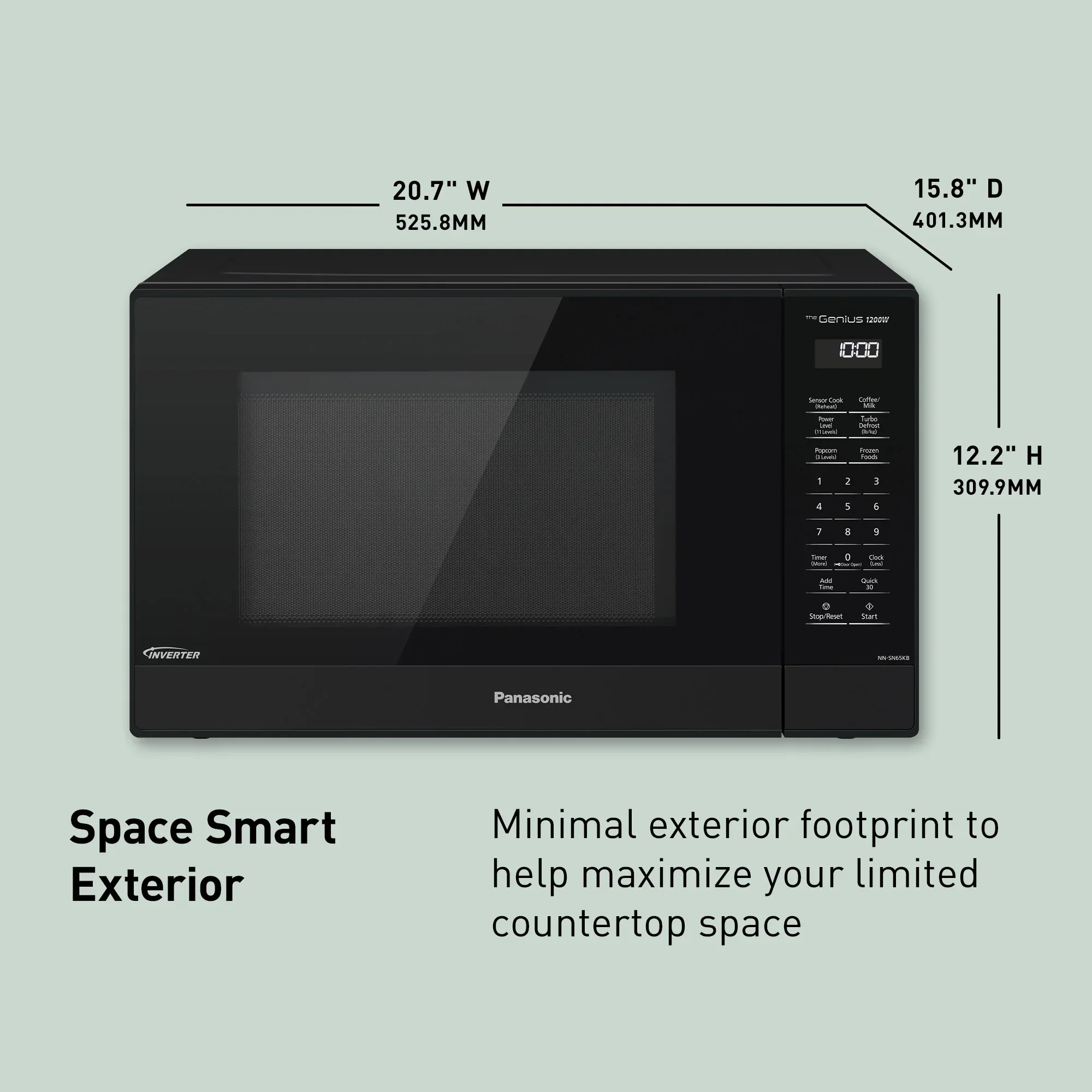 421-1.2-cu.ft.-inverter-technology-1200w-nn-sn65k-2.webp 1.2 cu.ft. Inverter Technology, 1200W - NN-SN65K