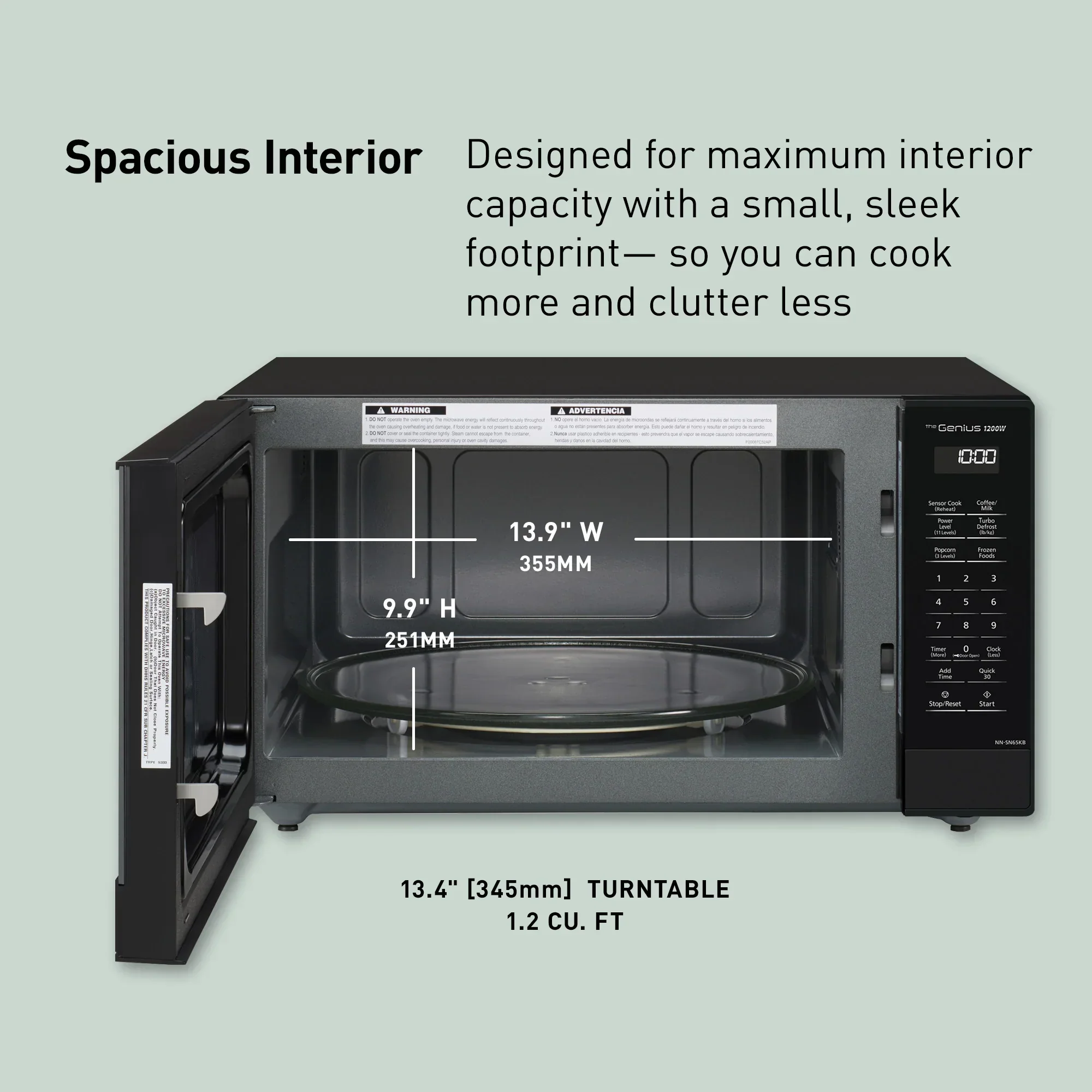 421-1.2-cu.ft.-inverter-technology-1200w-nn-sn65k-3.webp 1.2 cu.ft. Inverter Technology, 1200W - NN-SN65K