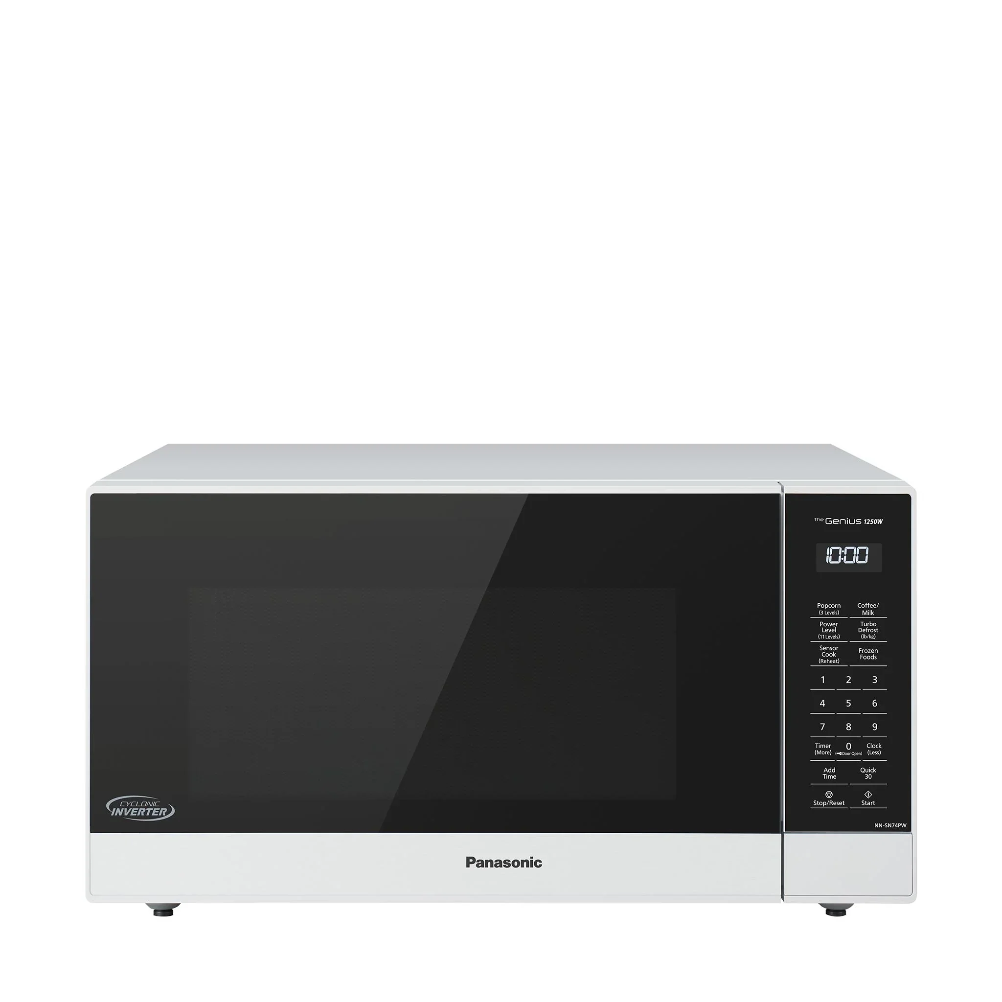 1.6 cu. ft. Cyclonic Wave Inverter Microwave, 1250W - NN-SN74P