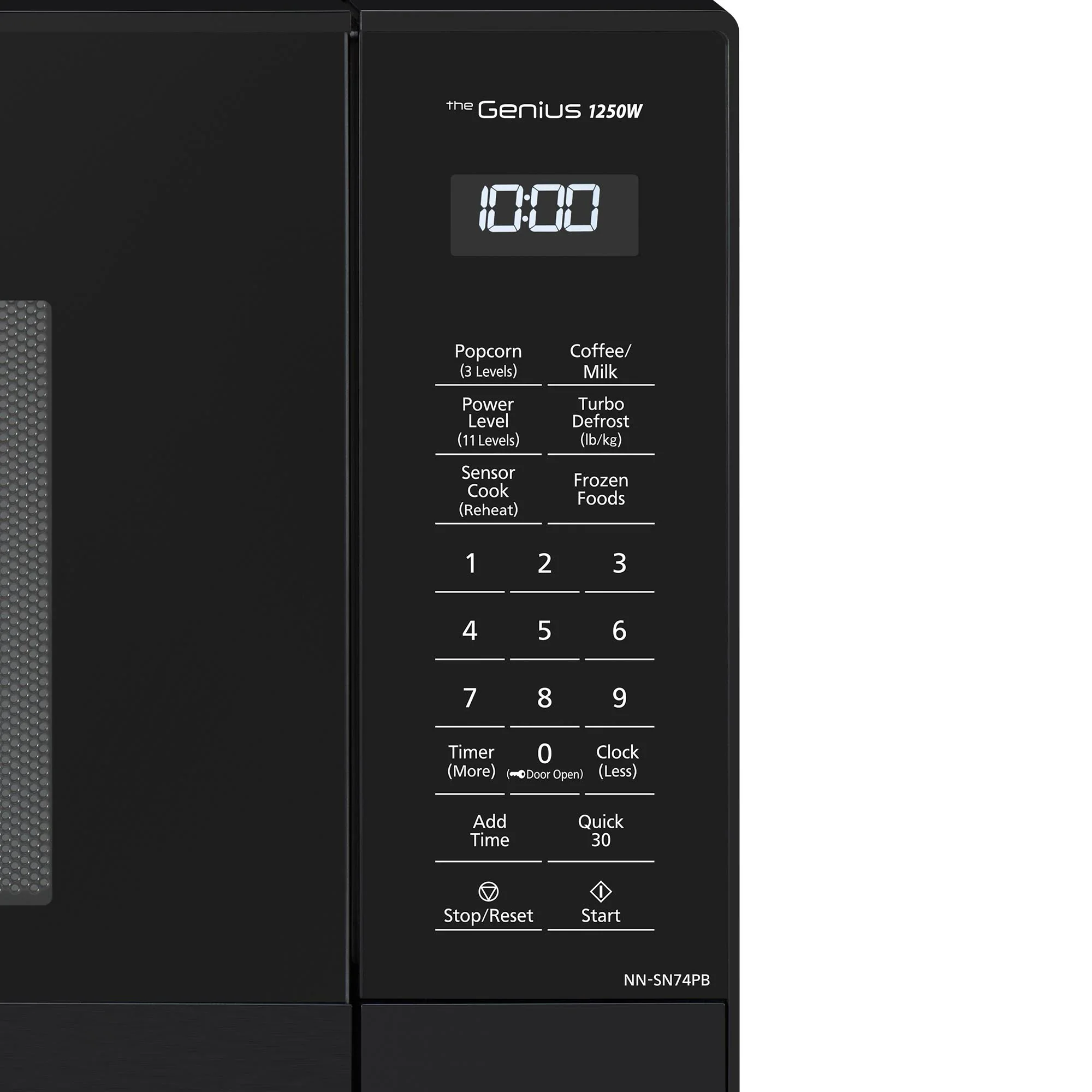 1.6 cu. ft. Cyclonic Wave Inverter Microwave, 1250W - NN-SN74P