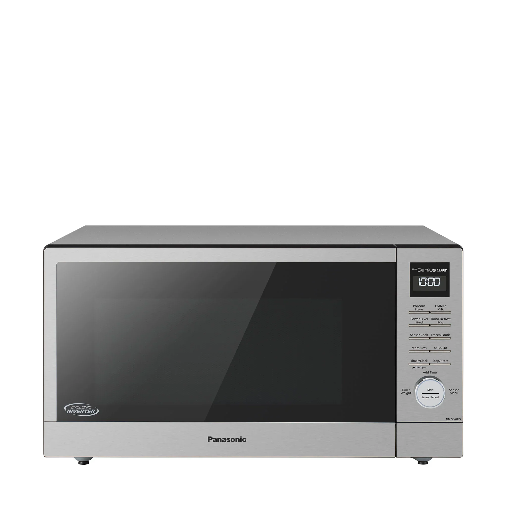 1.6 cu.ft. Cyclonic Wave Inverter Microwave, 1250W - NN-SD78LS