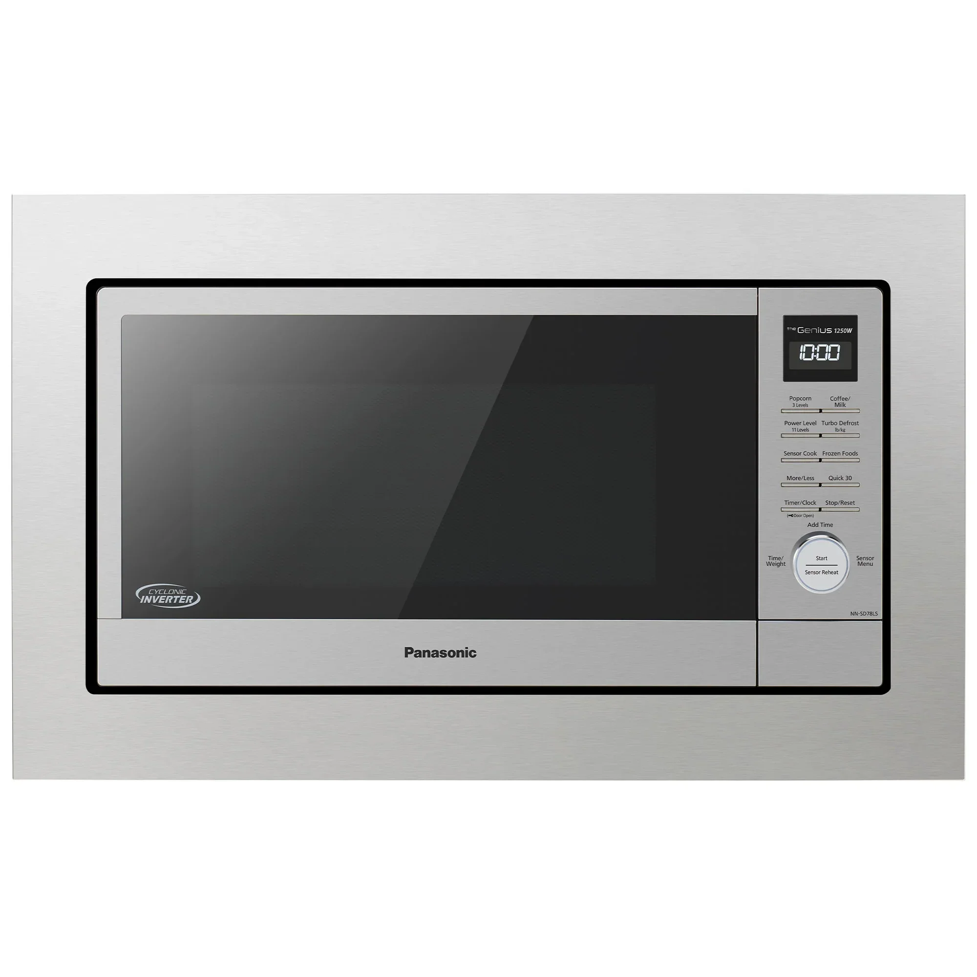 1.6 cu.ft. Cyclonic Wave Inverter Microwave, 1250W - NN-SD78LS