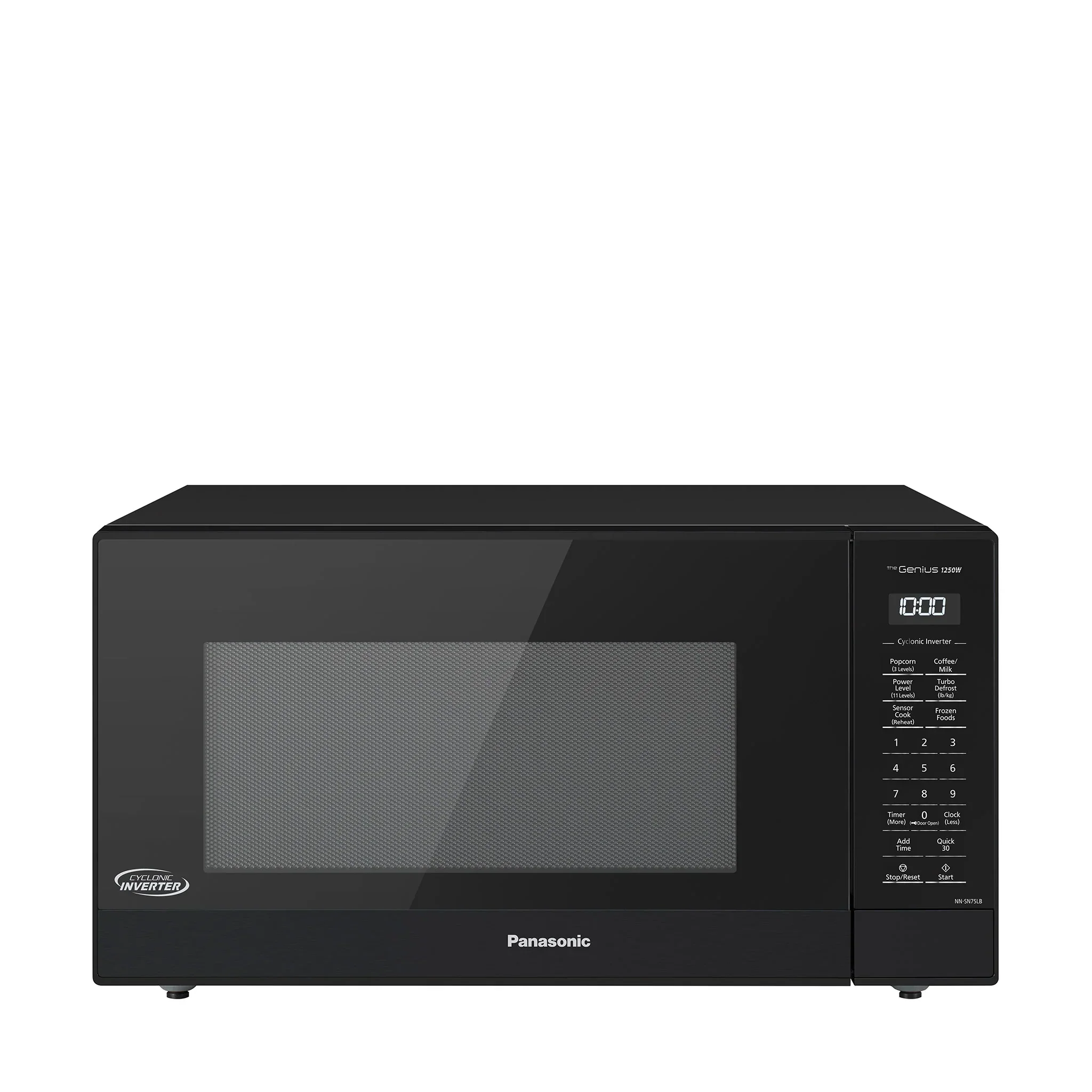 1.6 cu.ft. Cyclonic Wave Inverter Microwave, 1250W -NN-SN75L