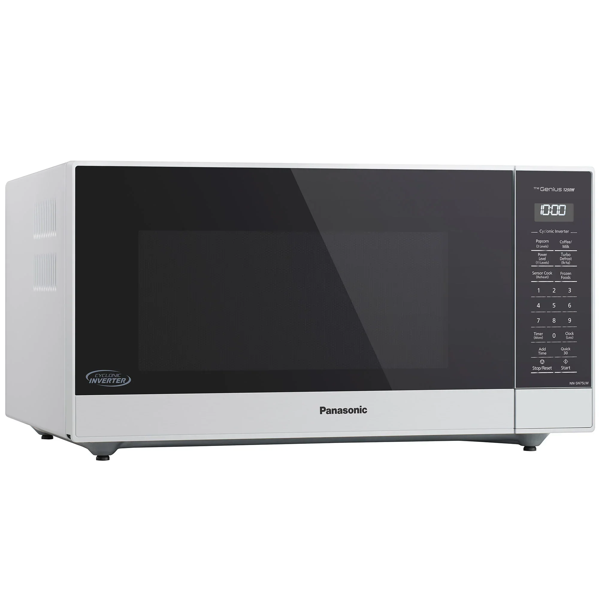 1.6 cu.ft. Cyclonic Wave Inverter Microwave, 1250W -NN-SN75L