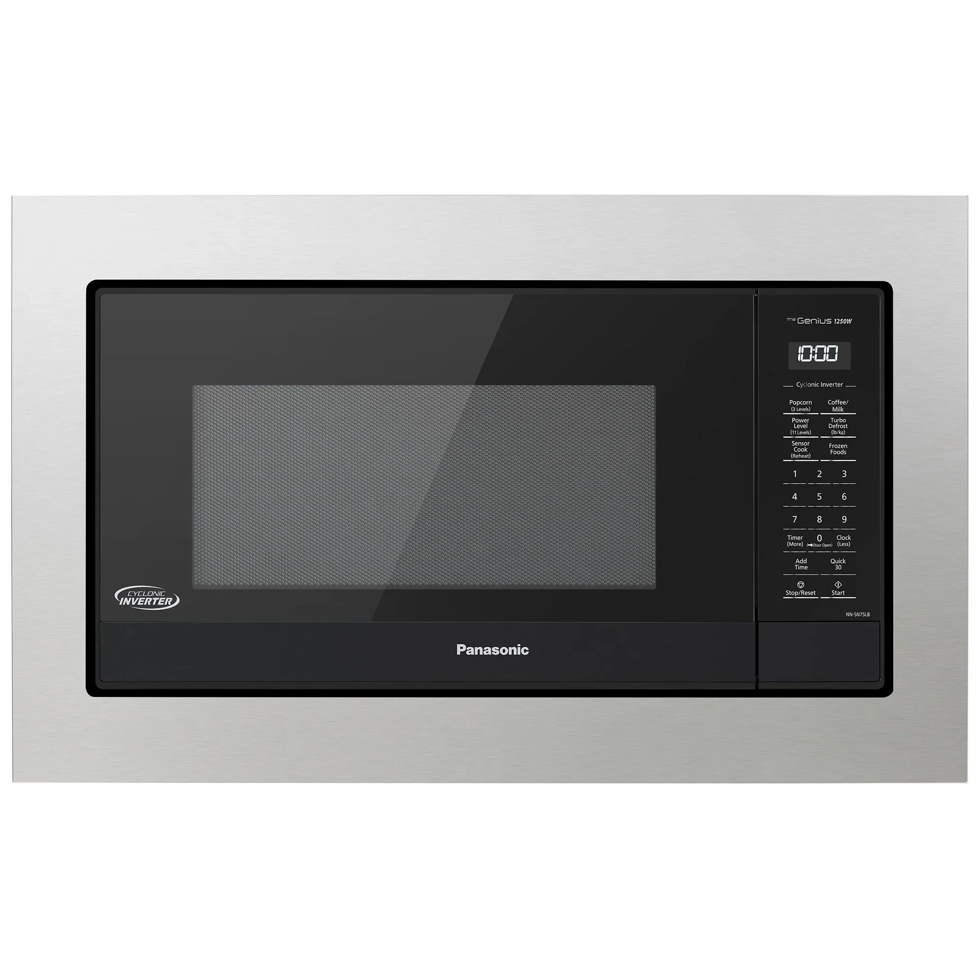 1.6 cu.ft. Cyclonic Wave Inverter Microwave, 1250W -NN-SN75L