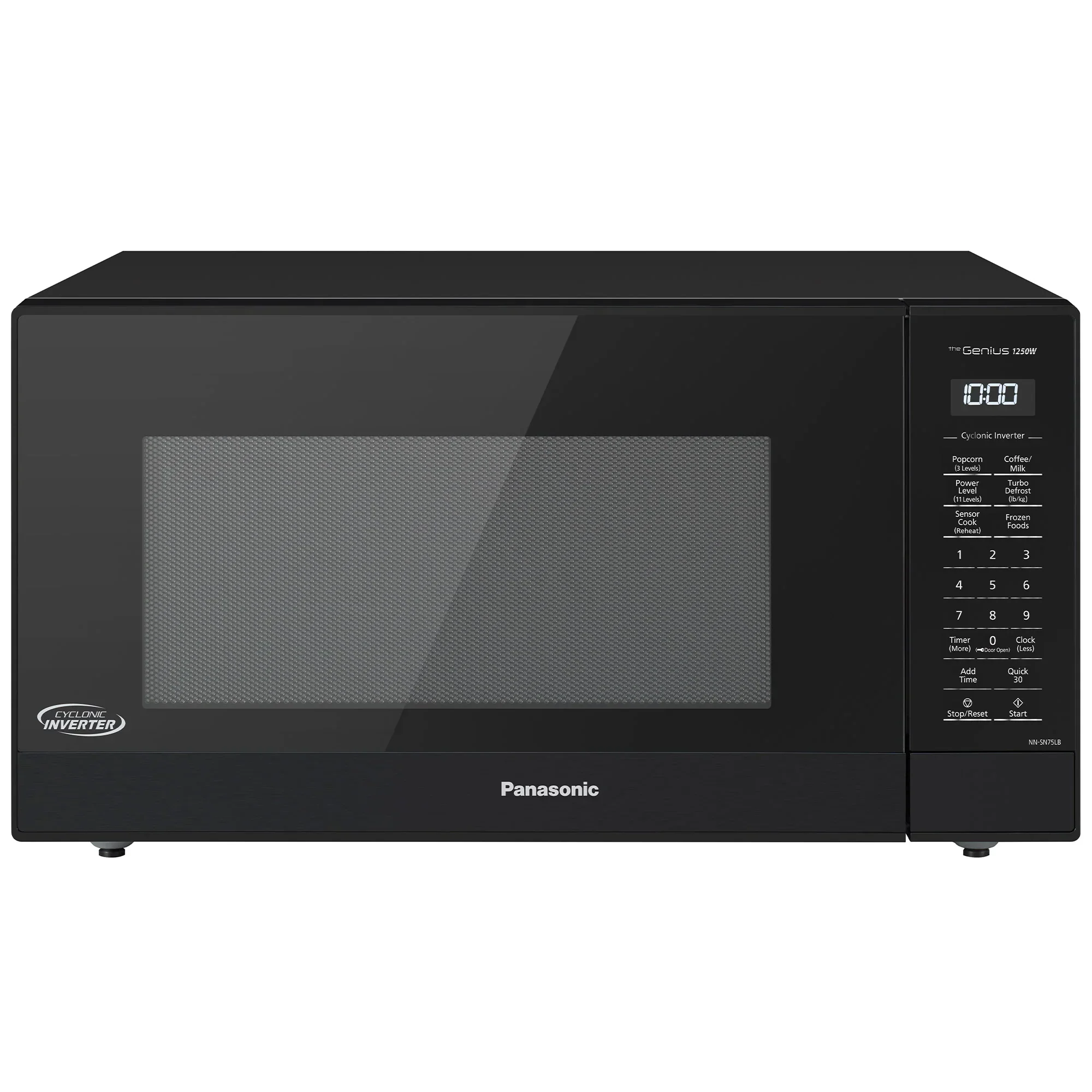 1.6 cu.ft. Cyclonic Wave Inverter Microwave, 1250W -NN-SN75L