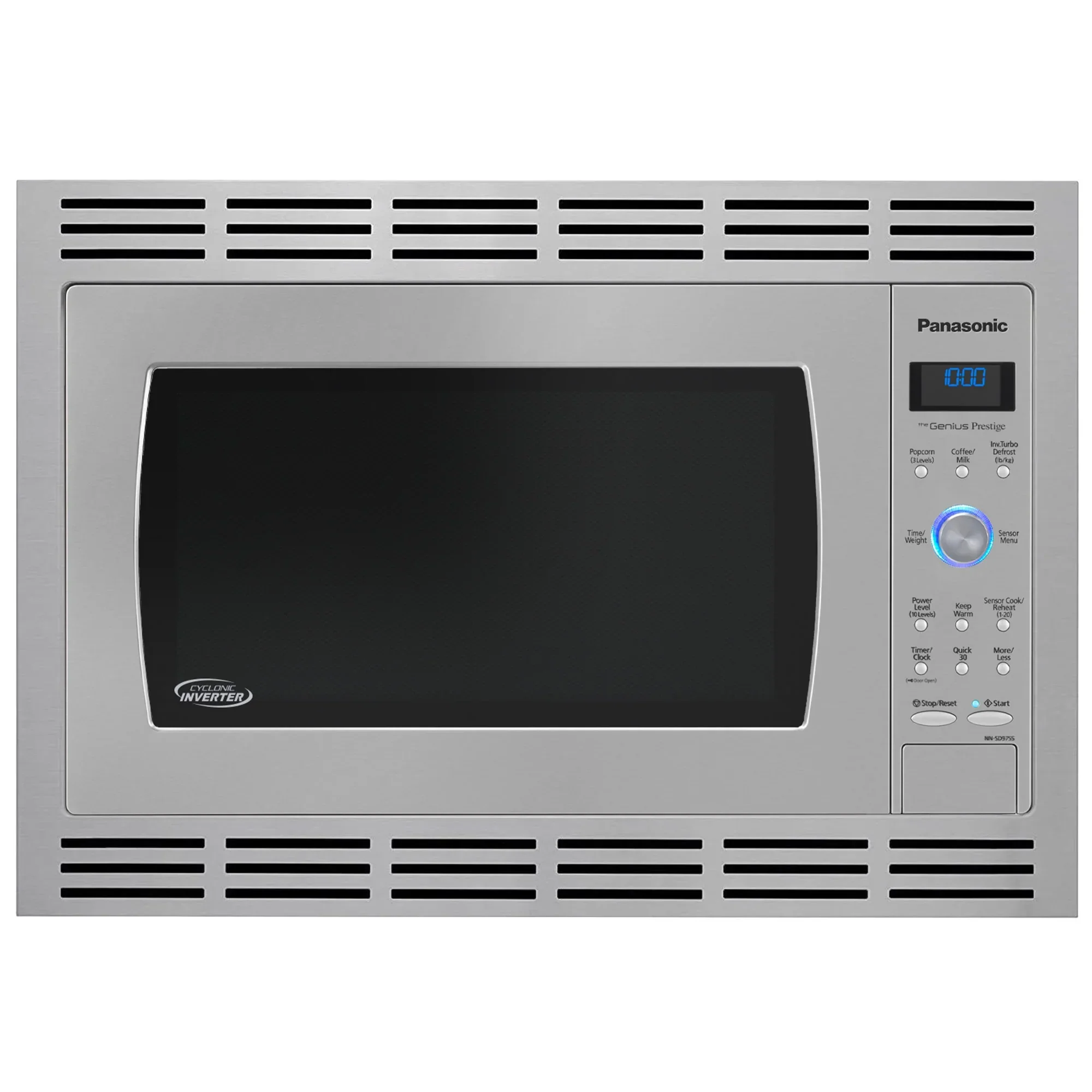 2.2 cu.ft. Cyclonic Wave Inverter Microwave, 1250W - NN-SD975S