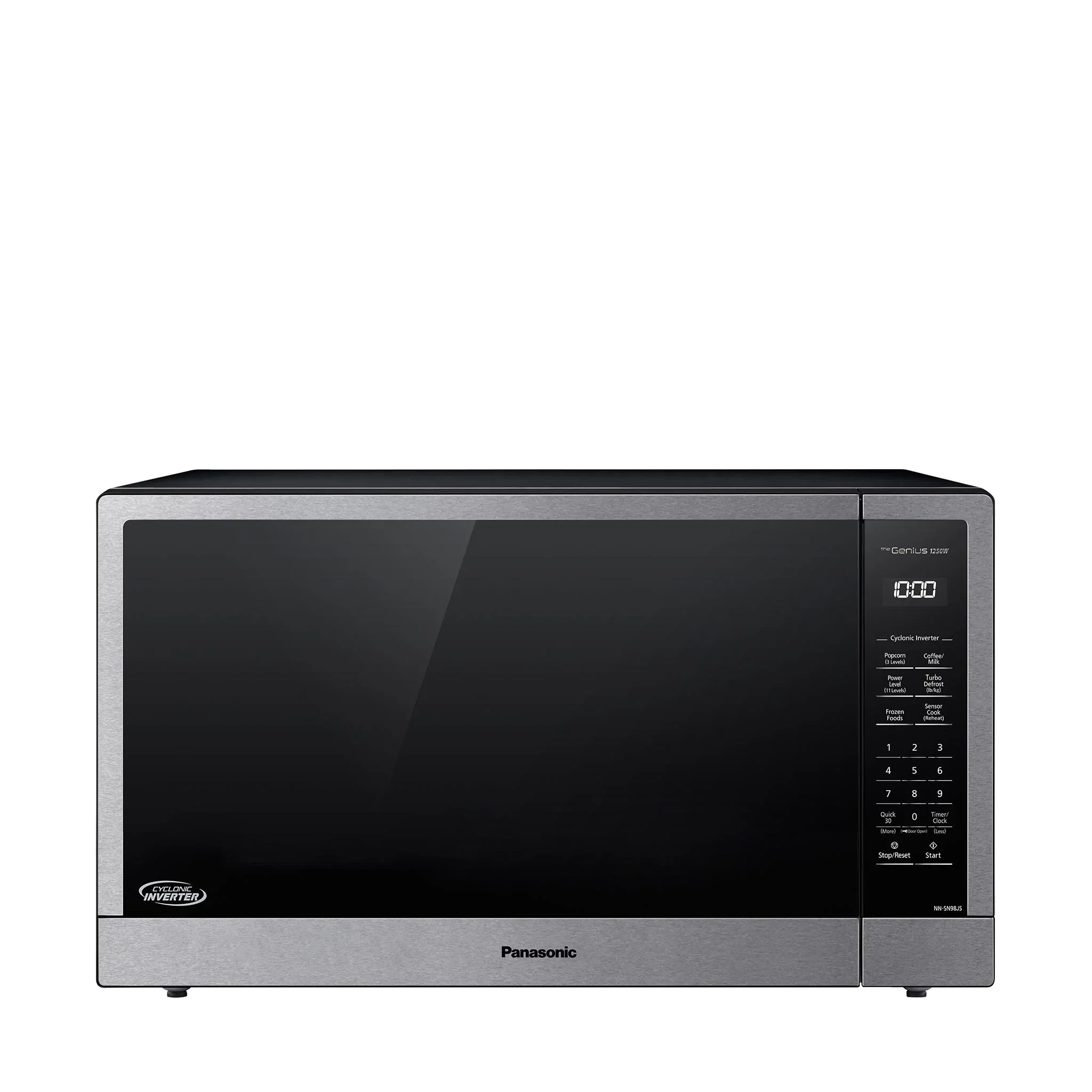 2.2 cu.ft. Cyclonic Wave Inverter Microwave, 1250W - NN-SN98JS