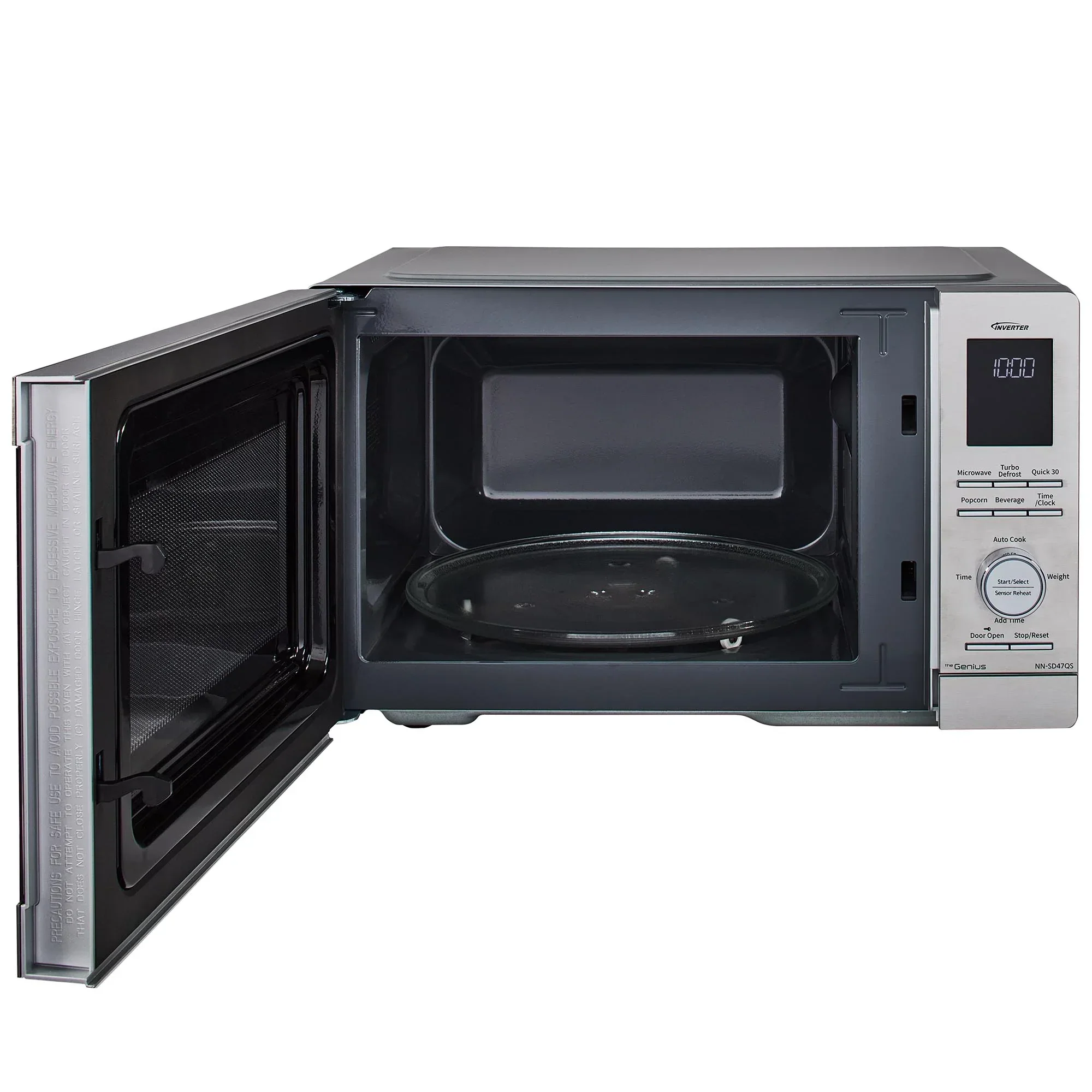 0.9 cu.ft. Countertop Microwave Oven, 1000W - NN-SD47QS