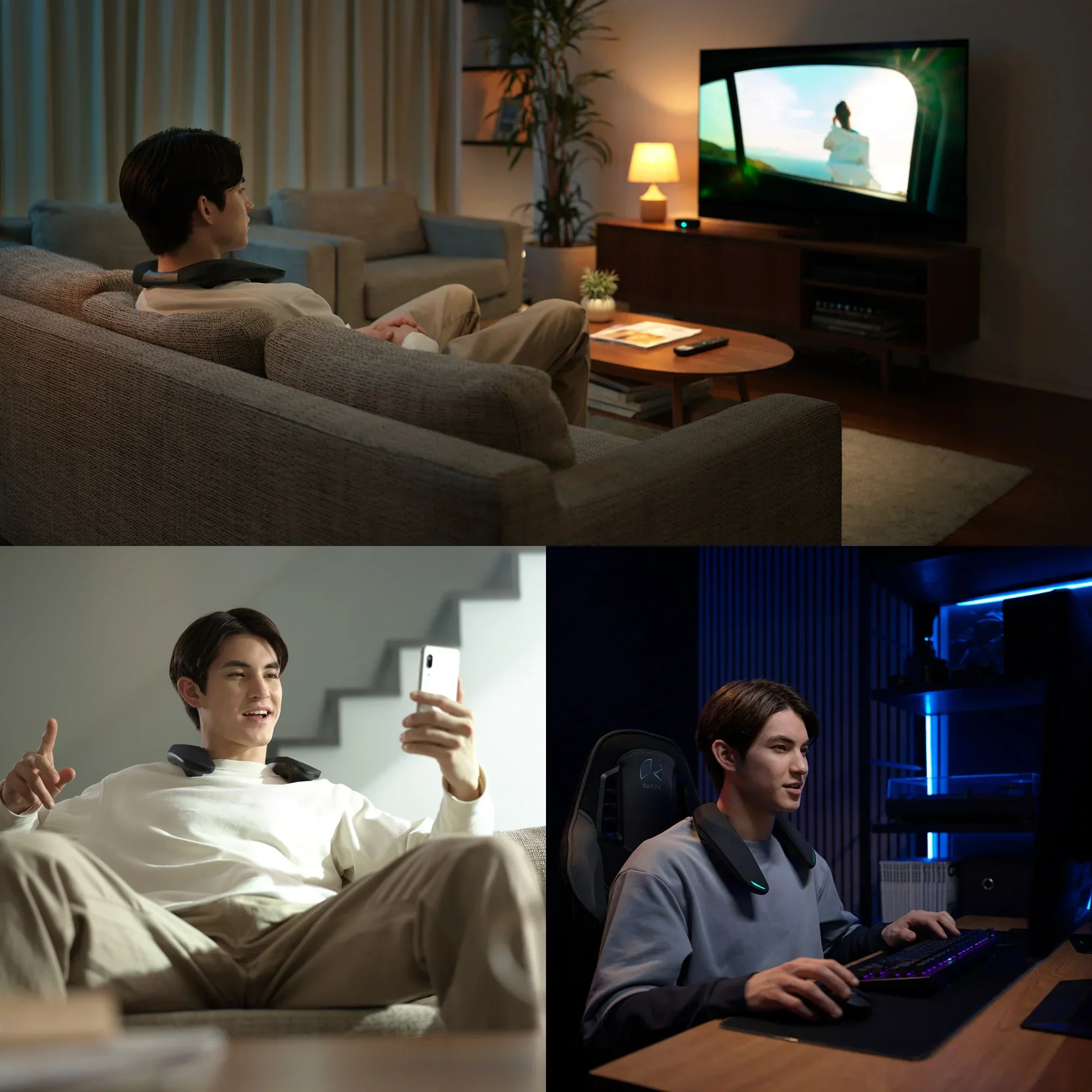 SoundSlayer™ Wireless Wearable Gaming Speaker with HDMI and Bluetooth