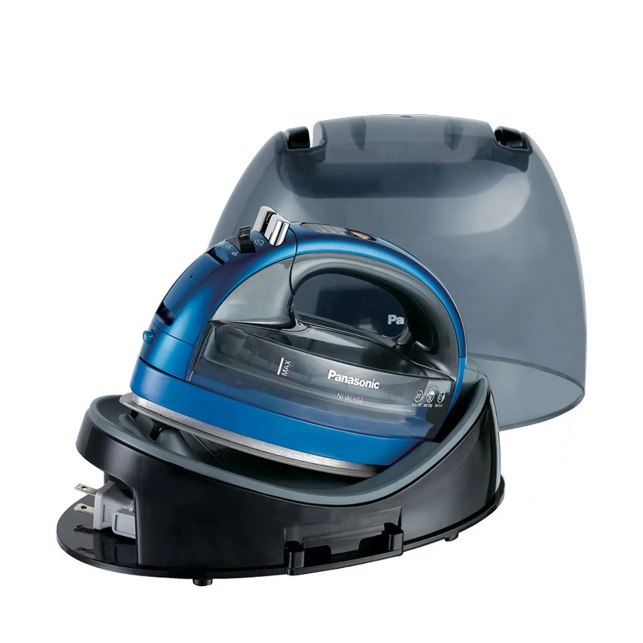 Cordless Steam/Dry Iron, 1500W Ceramic Plate