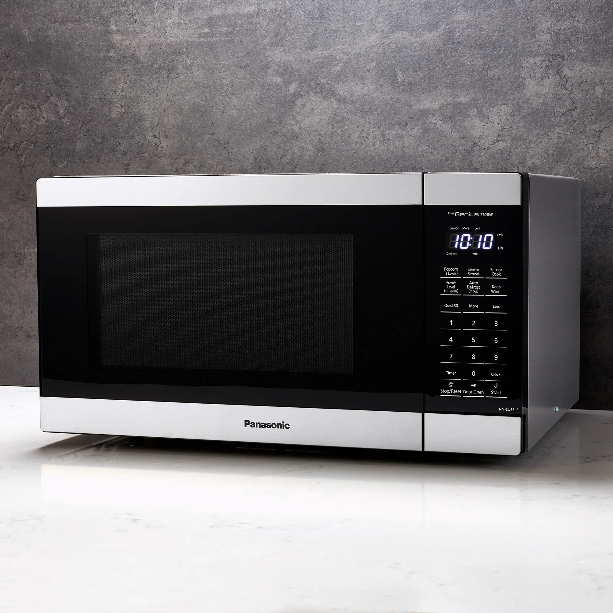 1.3 cu. ft. Genius Sensor Microwave, 1100W - NN-SU66LS
