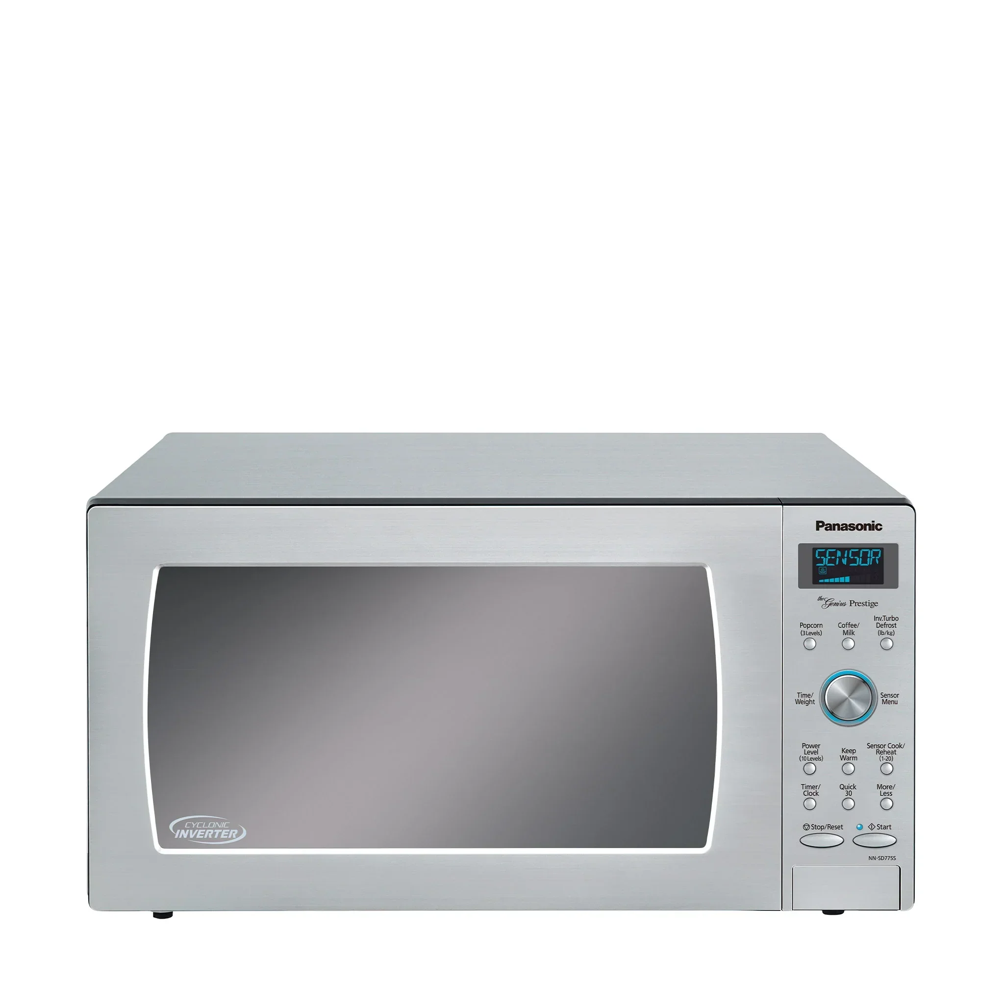 1.6 cu.ft. Cyclonic Wave Inverter Microwave, 1250W - NN-SD775S