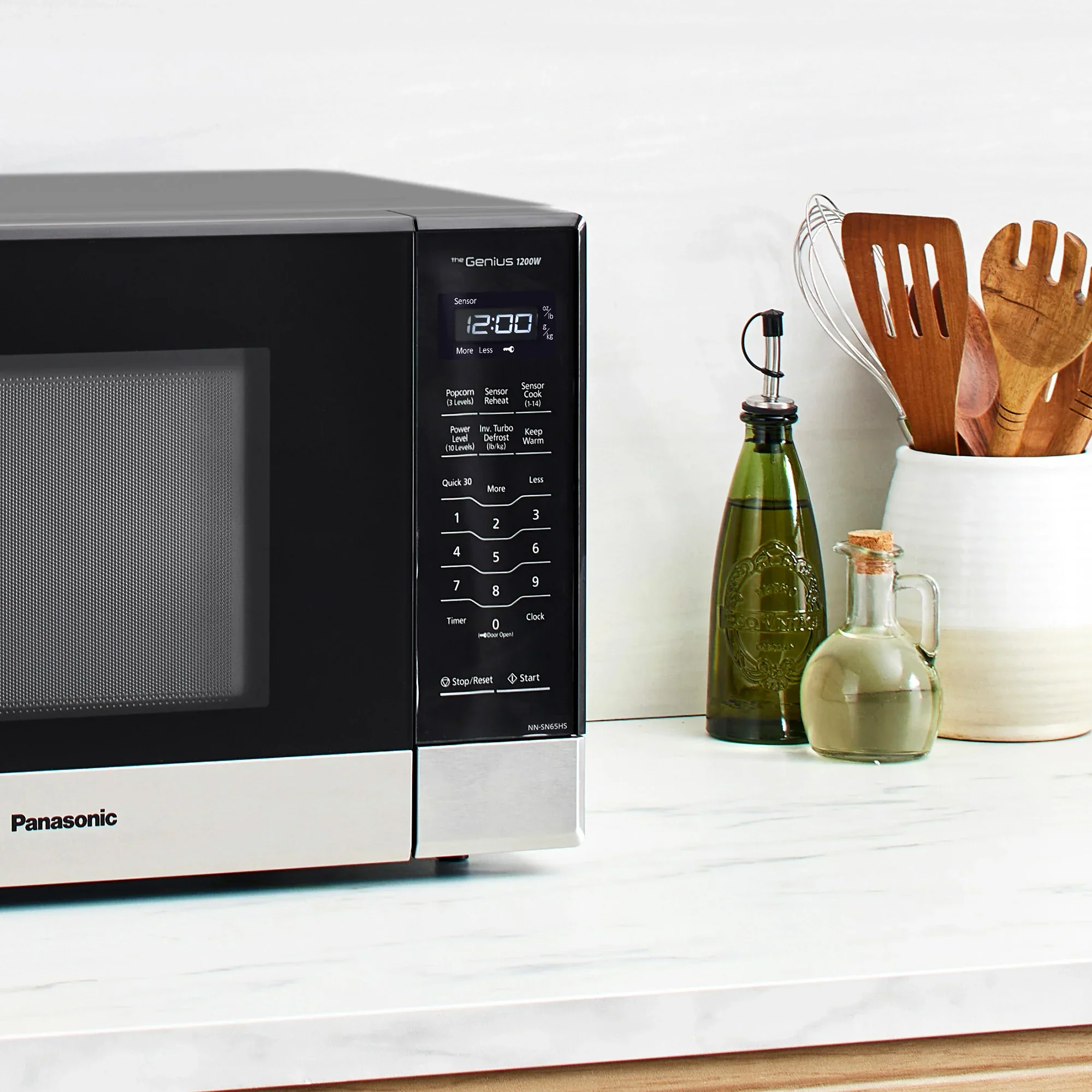 1.2 cu. ft. Inverter Microwave 1200W - NN-SN65HS