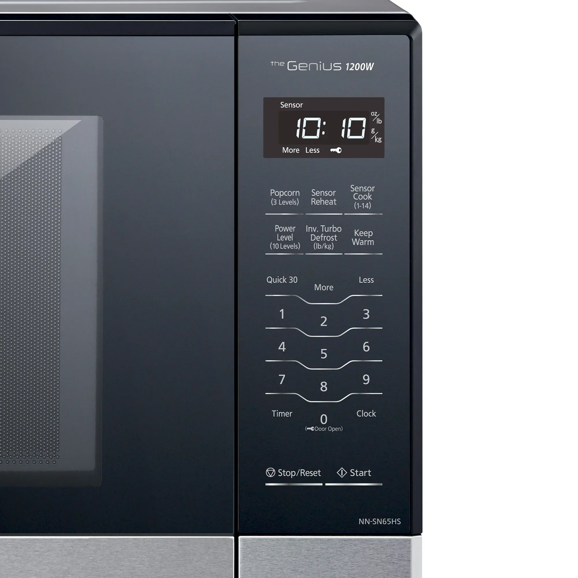 1.2 cu. ft. Inverter Microwave 1200W - NN-SN65HS