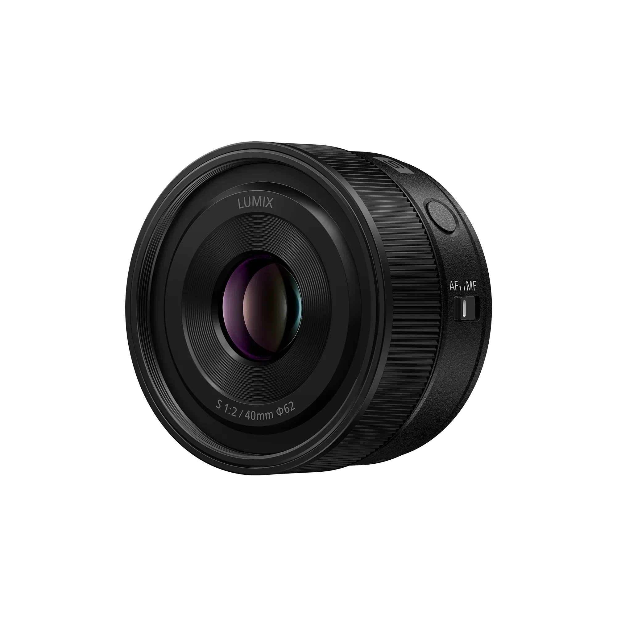 LUMIX S Series Camera Lens - 40mm F2 Compact Prime L-Mount Lens - S-S40