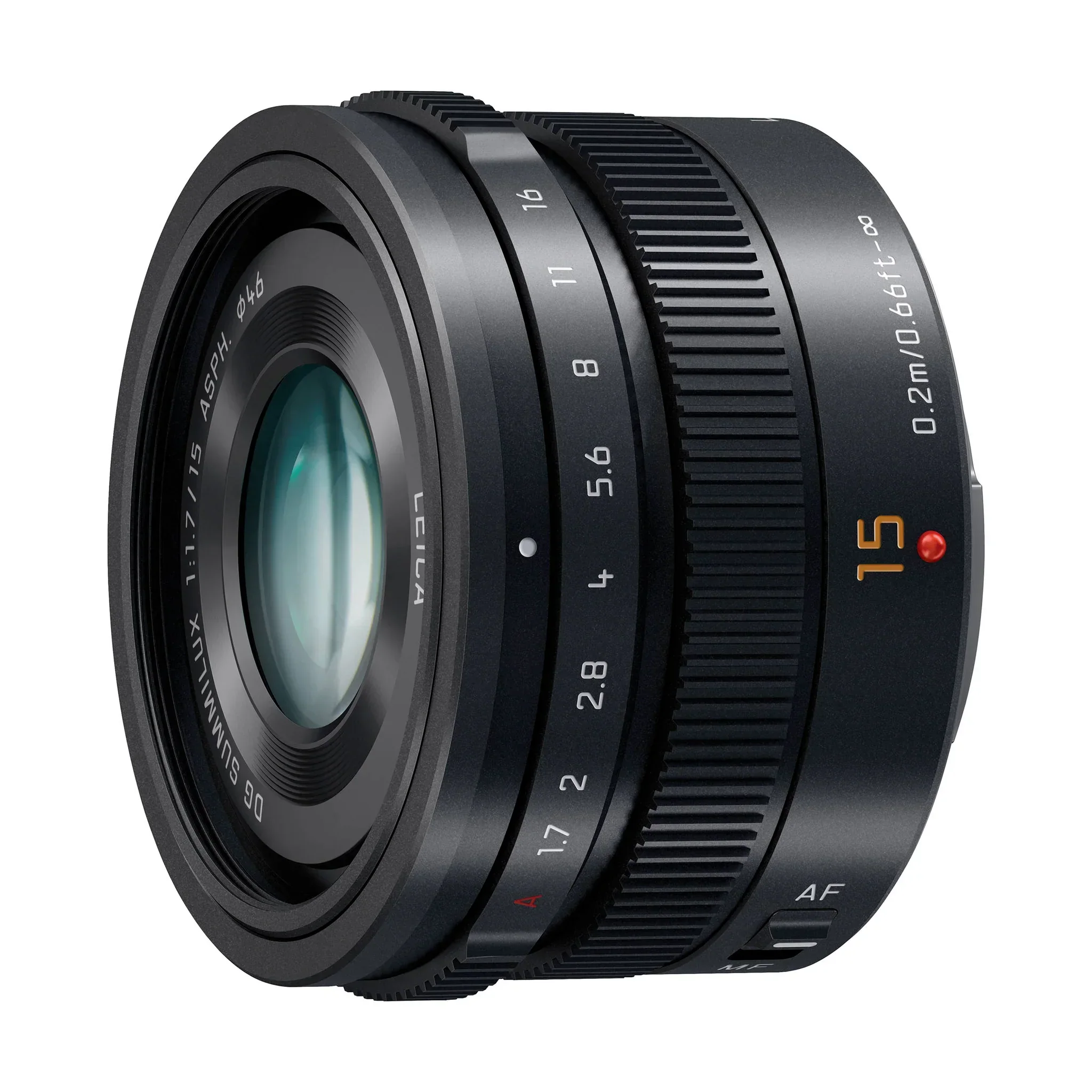 LUMIX G Series LEICA 15mm F1.7 Camera Lens