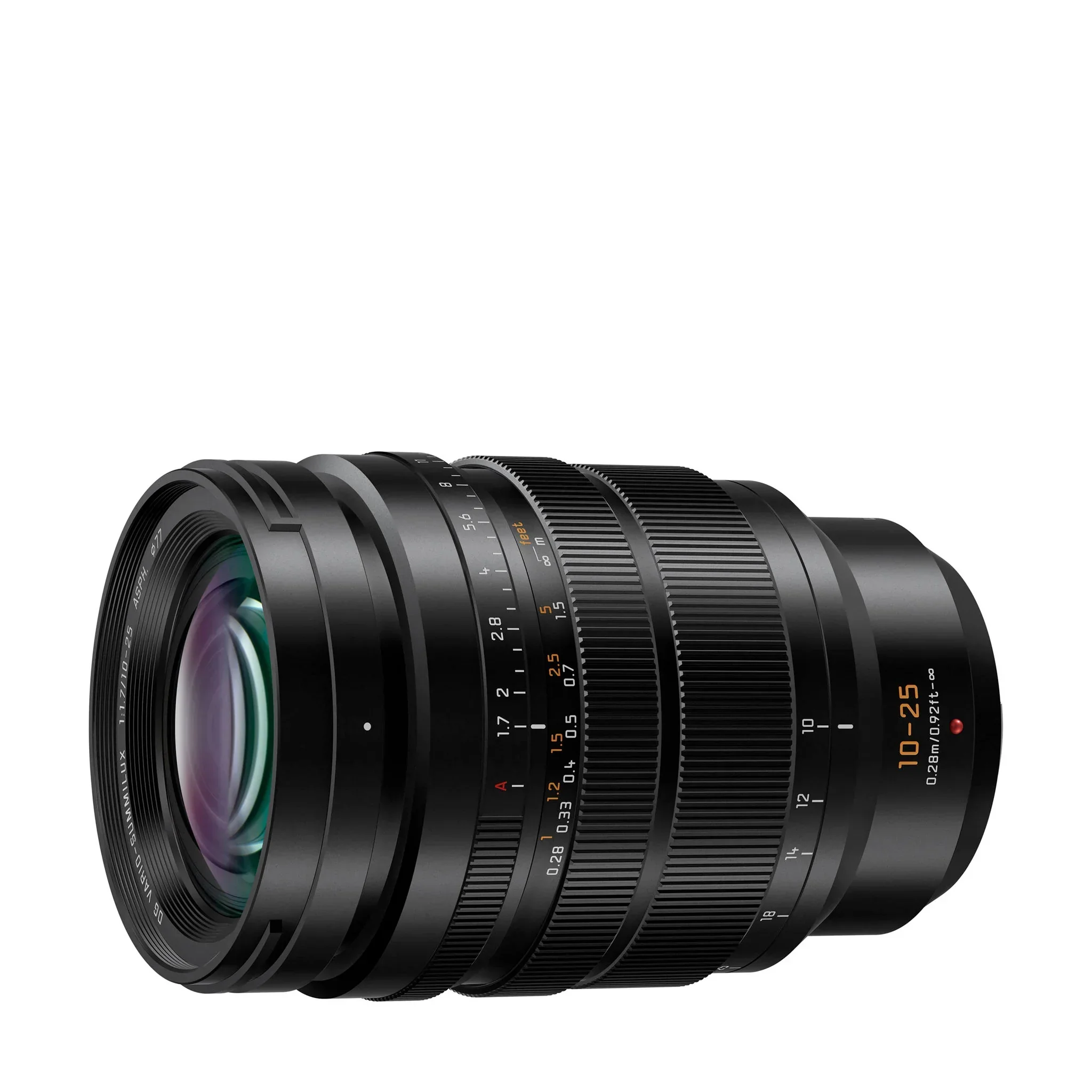 LUMIX G Series LEICA 10-25mm F1.7 Camera Lens