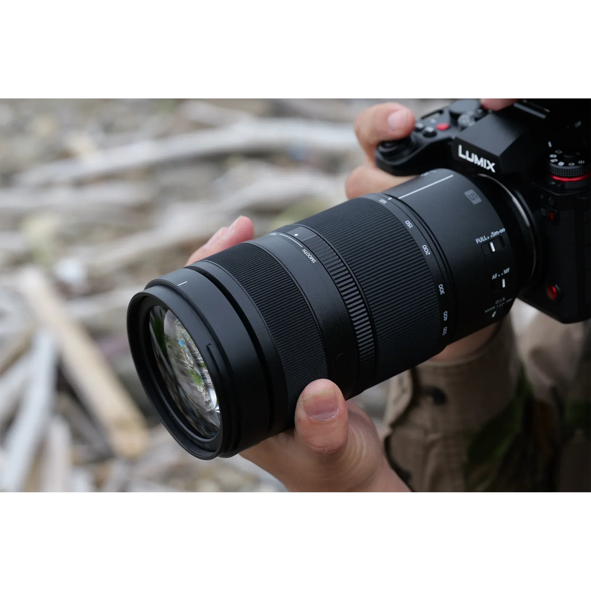 LUMIX S Series 100-500mm F5-F7.1 L Mount Camera Lens – S-R100500