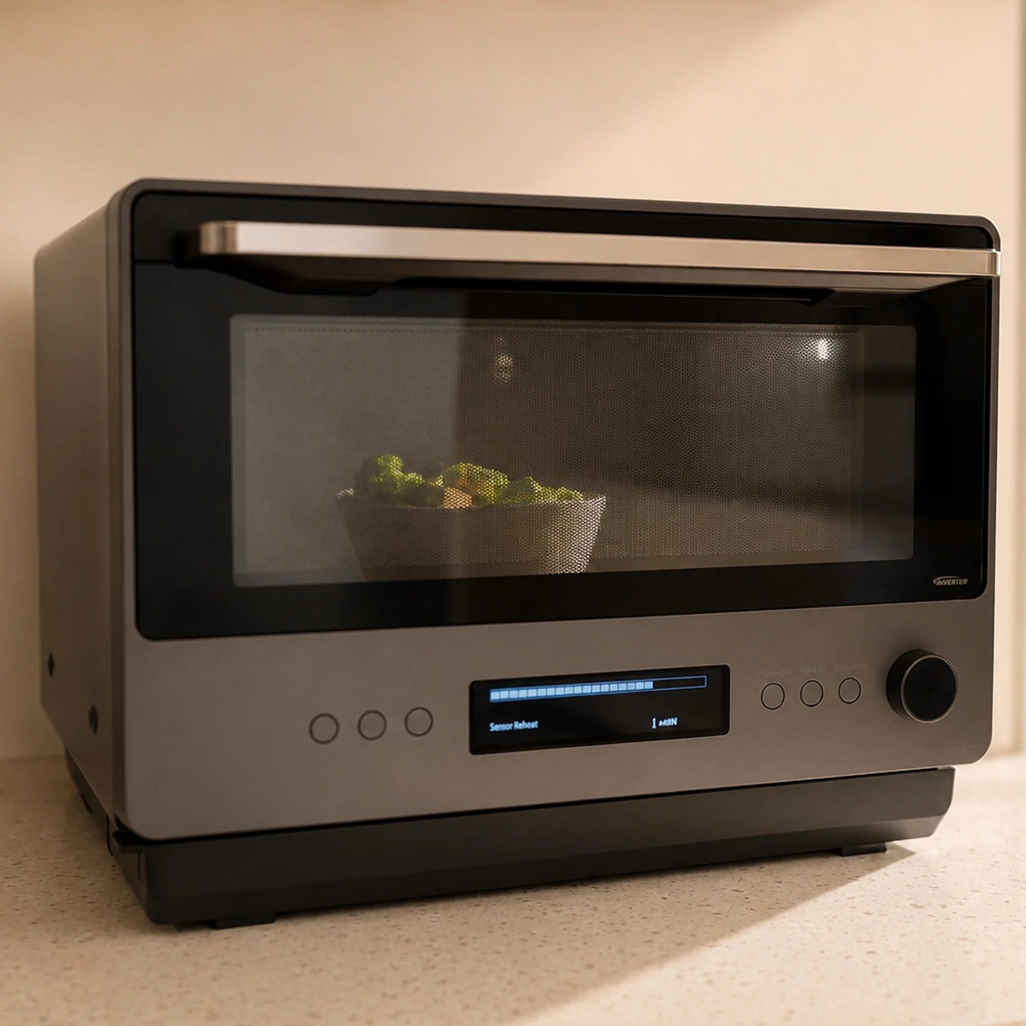 1.0 cu.ft. Japanese Microwave with the Genius® Sensor 2.0 + Inverter Technology, 1200W - NN-SF57RM