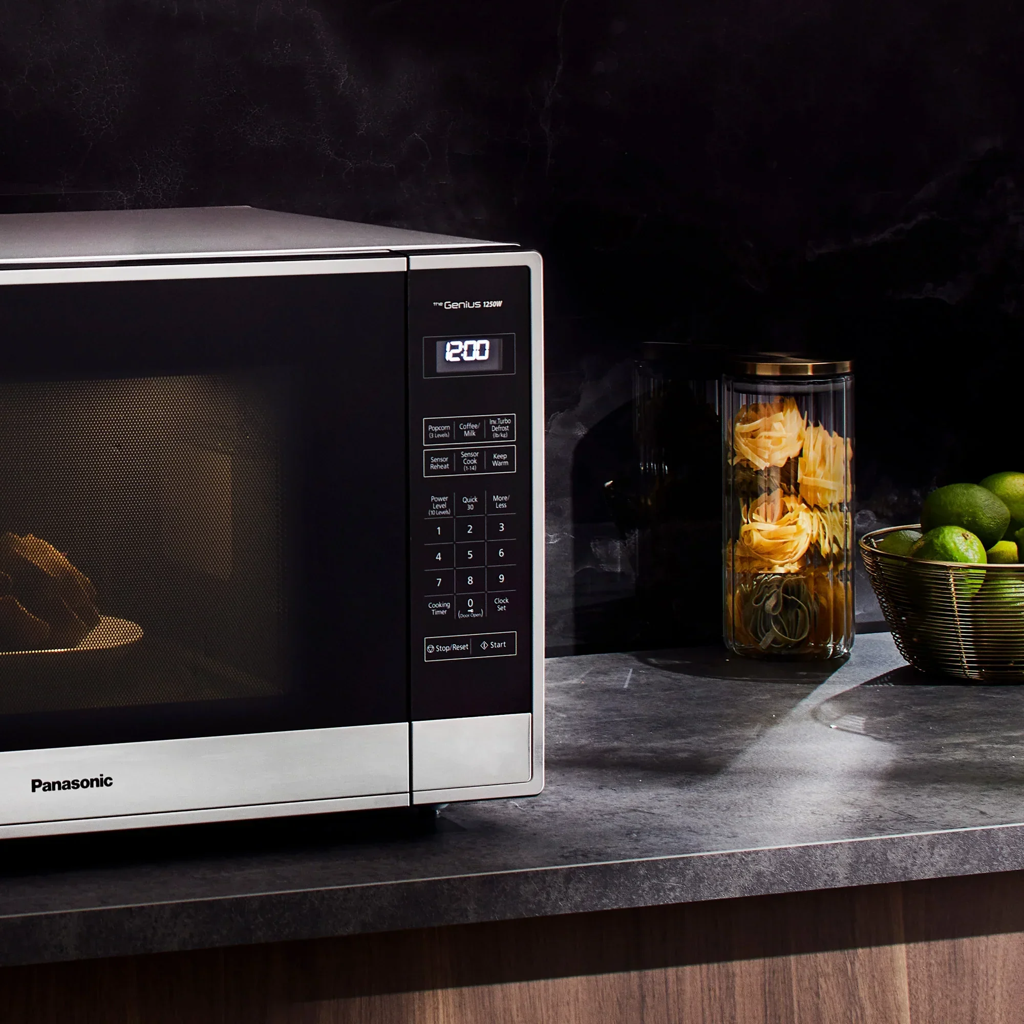 2.2 Cu. Ft. Inverter Microwave 1250W NN-SN95HS
